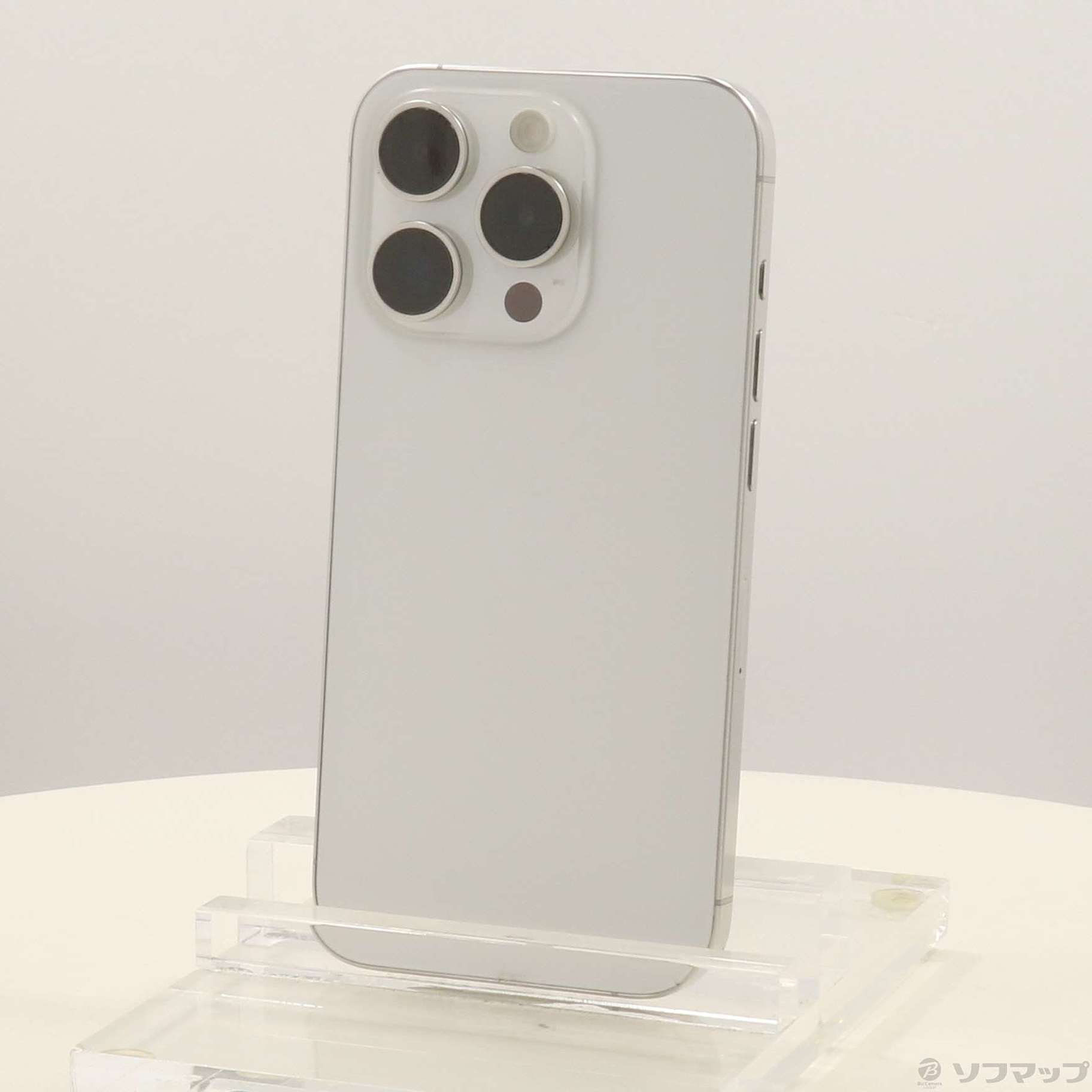 iPhone 15 Pro 128GB SIM�t���[ [�z���C�g�`�^�j�E��]