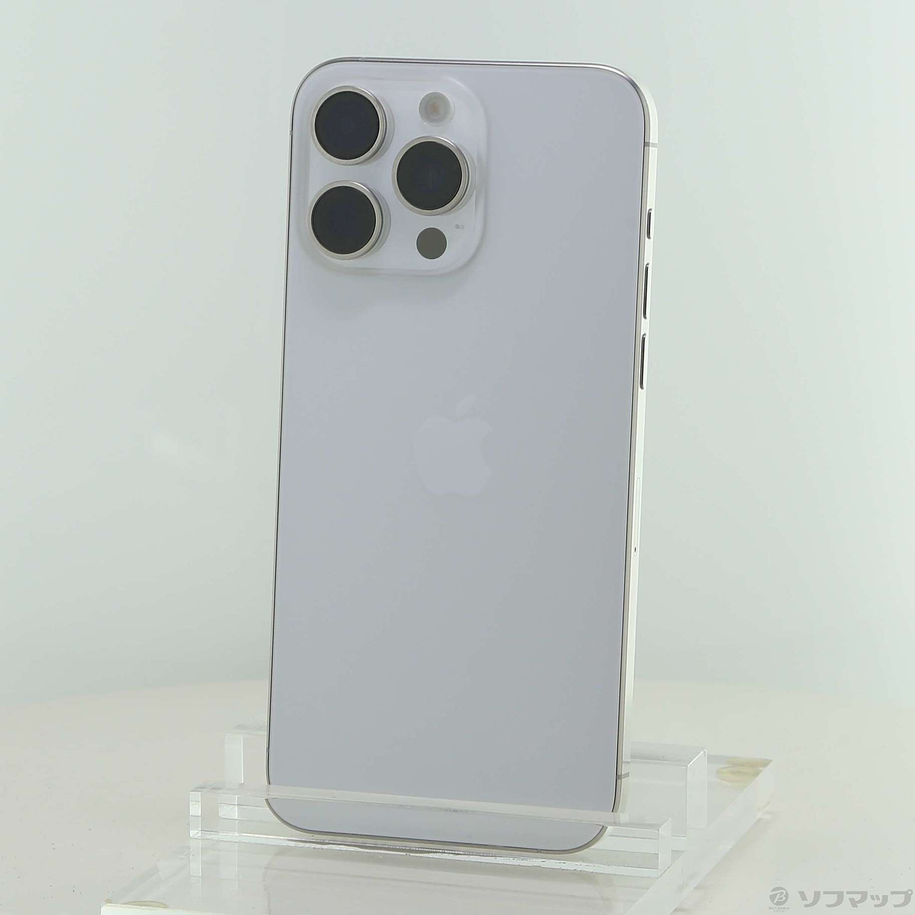 iPhone 15 Pro Max 256GB SIM�t���[ [�z���C�g�`�^�j�E��]