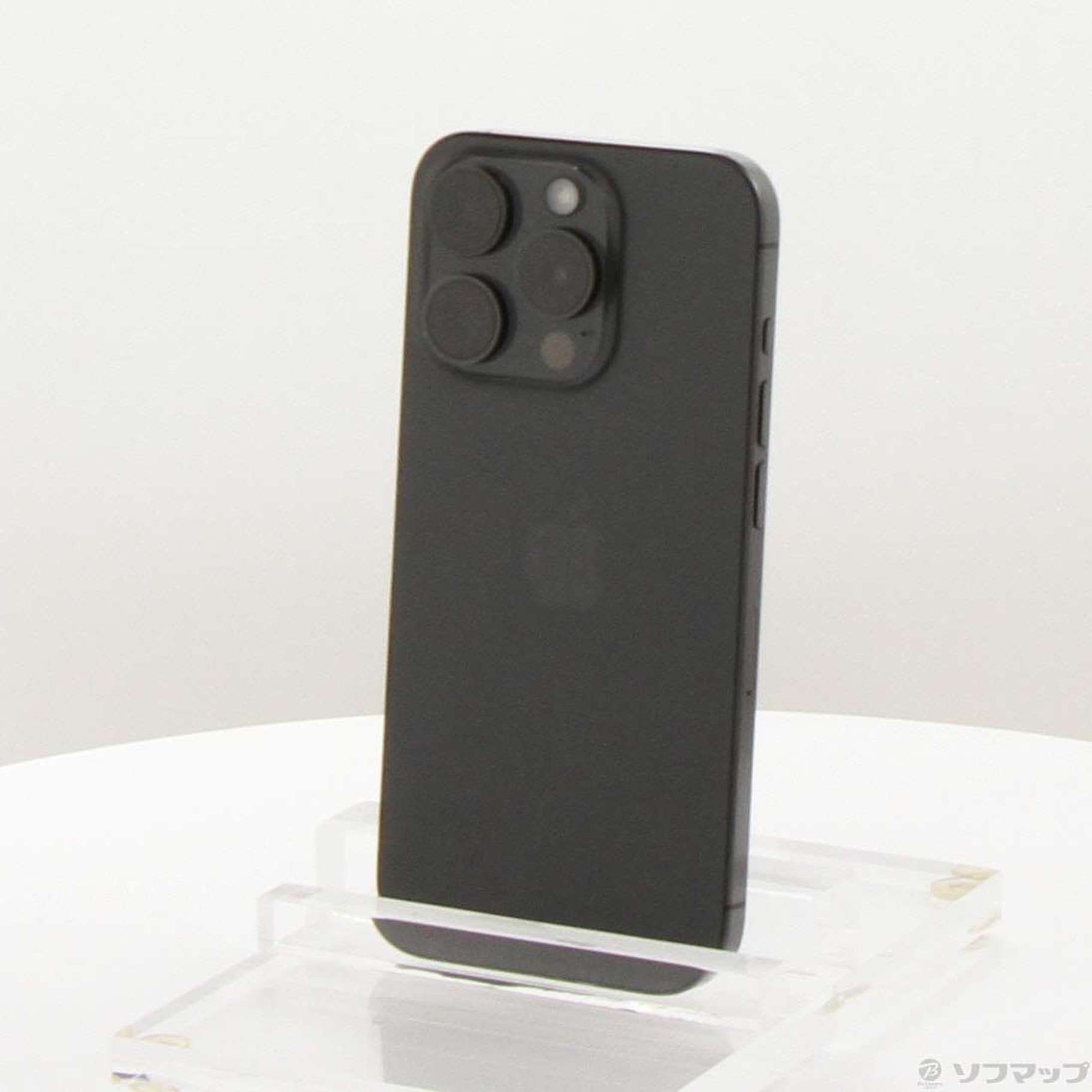 中古】iPhone15 Pro 128GB ブラックチタニウム MTU73J／A SIMフリー 