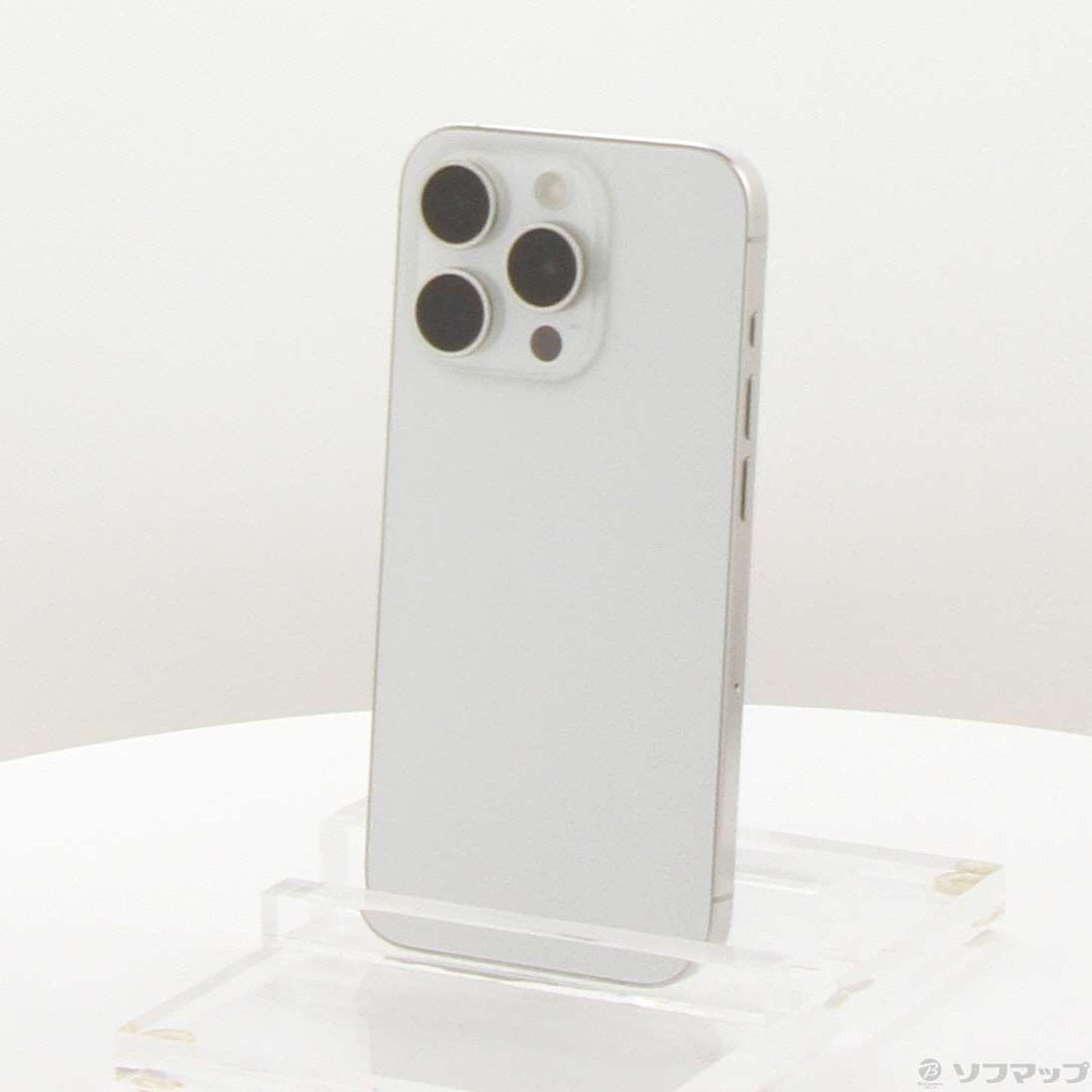 iPhone 15 Pro 128GB SIM�t���[ [�z���C�g�`�^�j�E��]