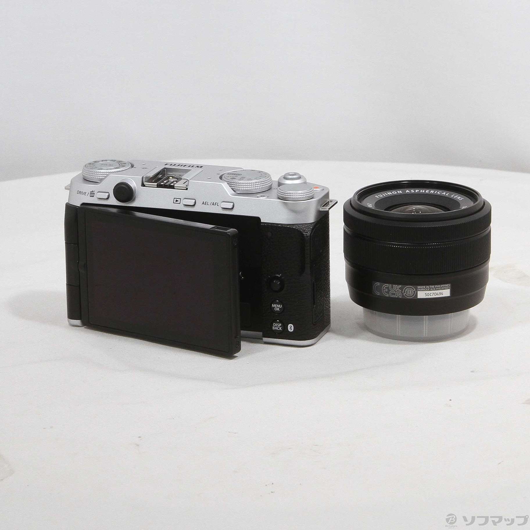 中古】FUJIFILM X-M5 XC15-45mmレンズキット シルバー [2133074593357