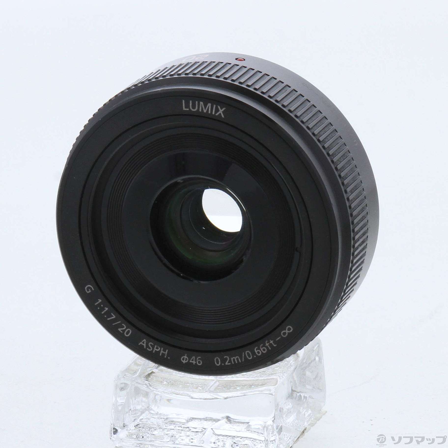 中古】LUMIX G 20mm／F1.7 II ASPH. H-H020A-K ブラック 