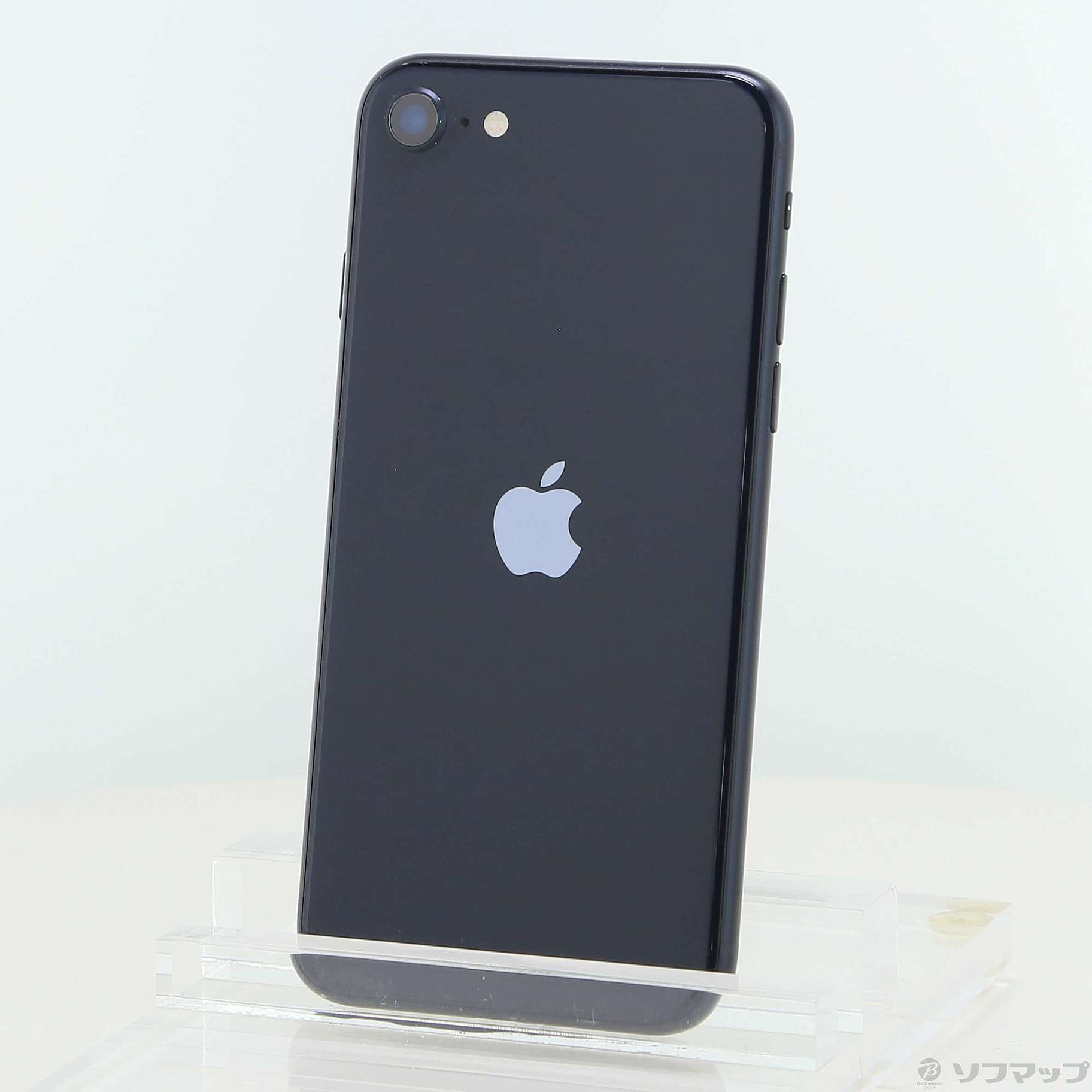 中古】iPhone SE 第3世代 64GB ミッドナイト MMYC3J／A SIMフリー 