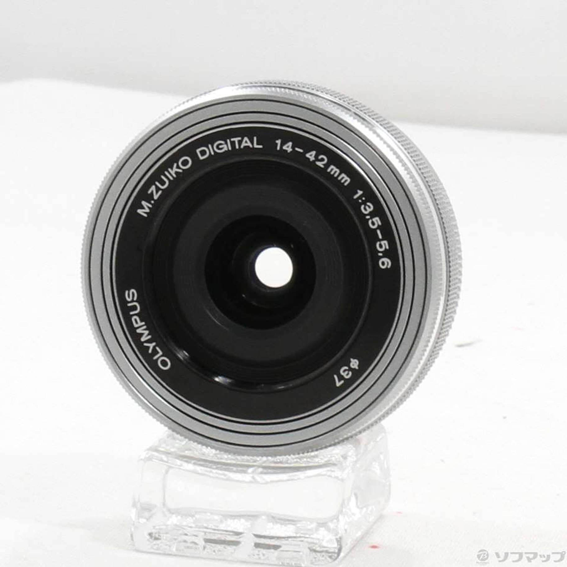 中古】M.ZUIKO DIGITAL ED 14-42mm F3.5-5.6 EZ シルバー (μ4／3 