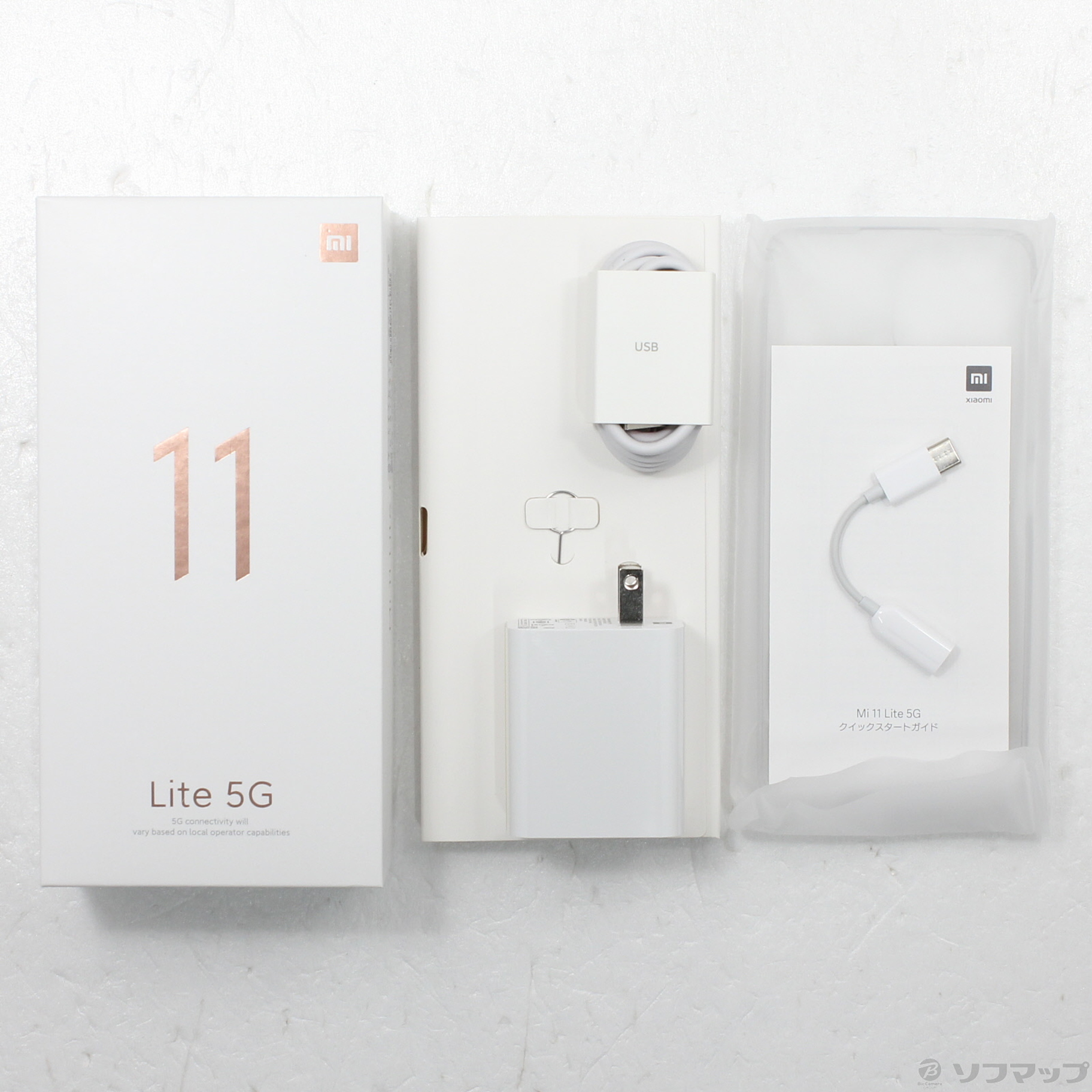 中古】Mi 11 Lite 5G 128GB トリュフブラック Mi11Lite5G SIMフリー