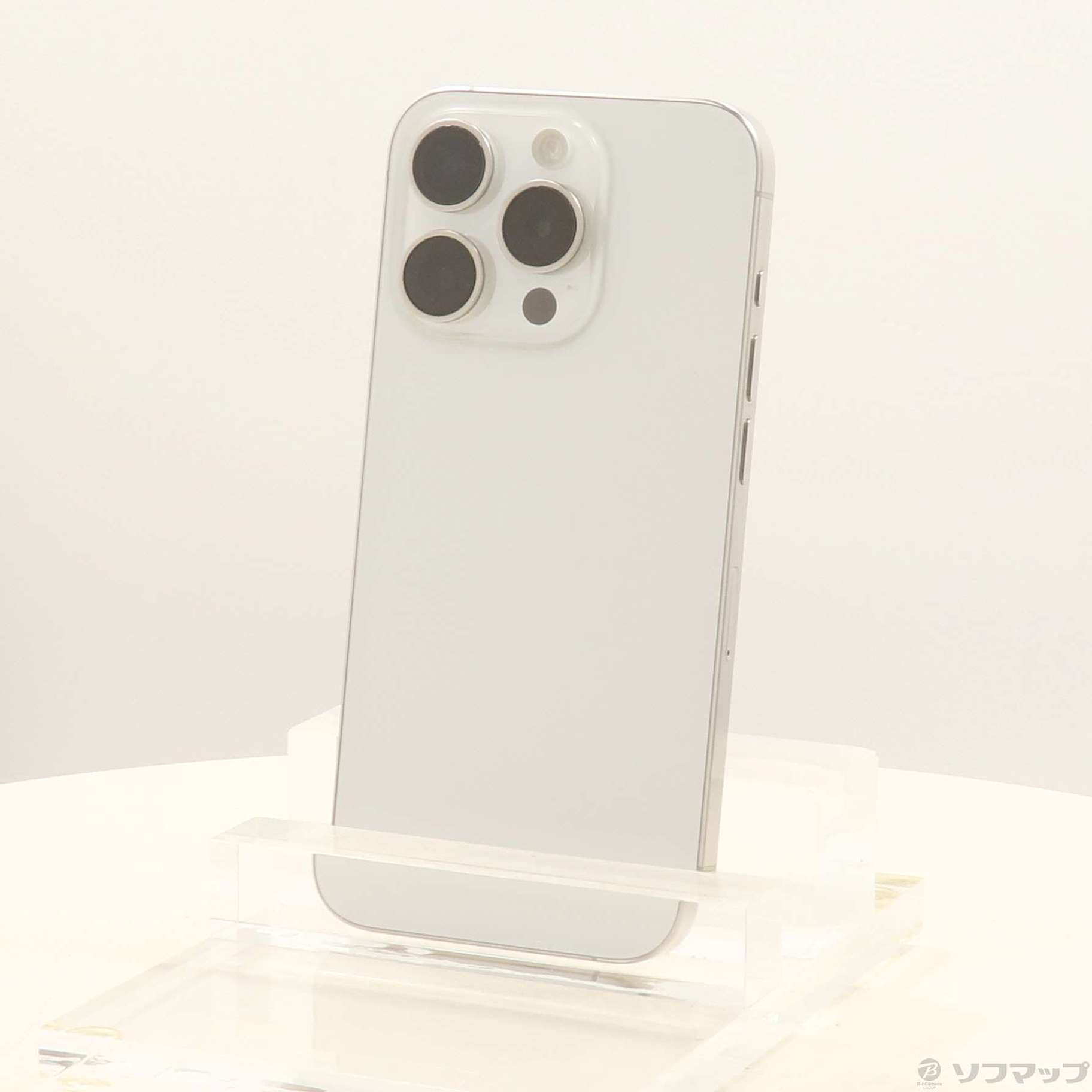 iPhone 15 Pro 128GB SIM�t���[ [�z���C�g�`�^�j�E��]