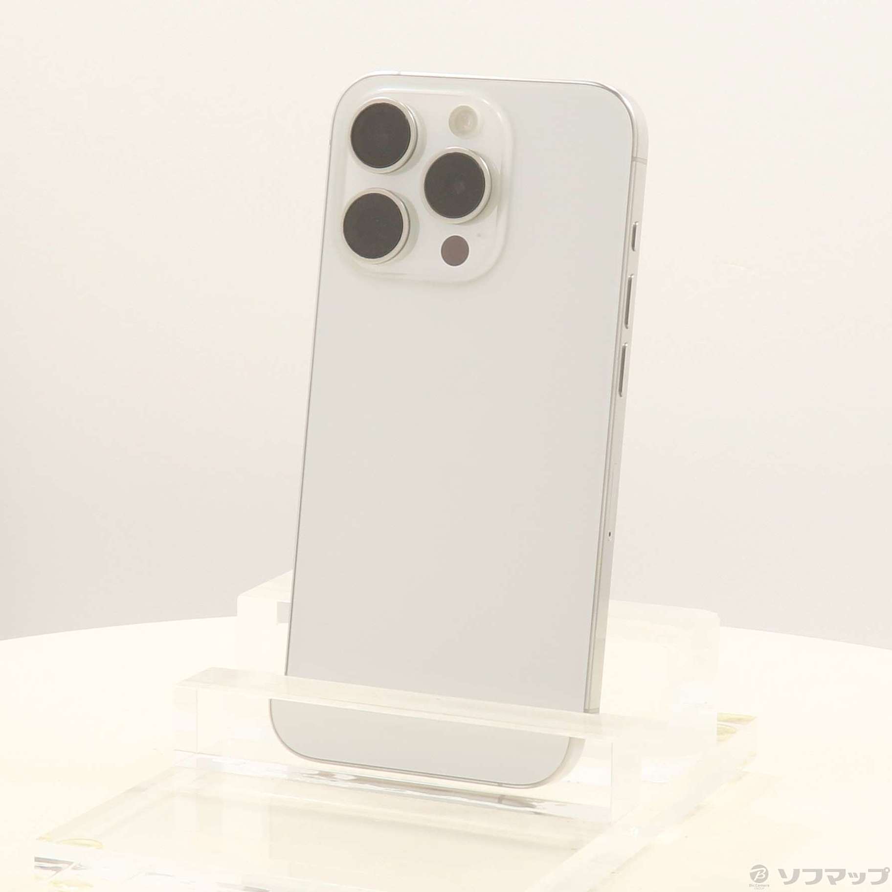 iPhone 15 Pro 128GB SIM�t���[ [�z���C�g�`�^�j�E��]