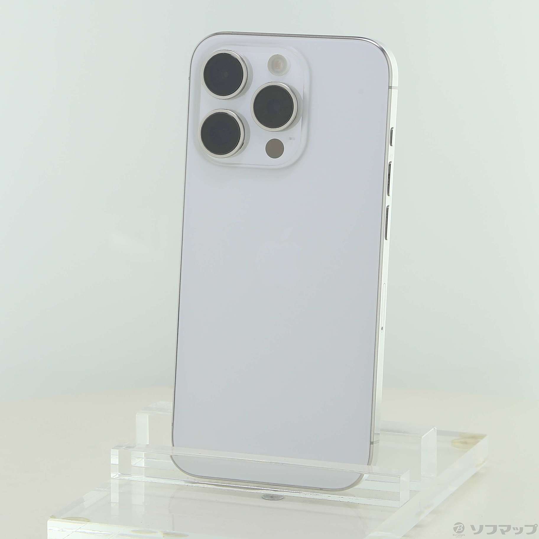 iPhone 15 Pro 128GB SIM�t���[ [�z���C�g�`�^�j�E��]