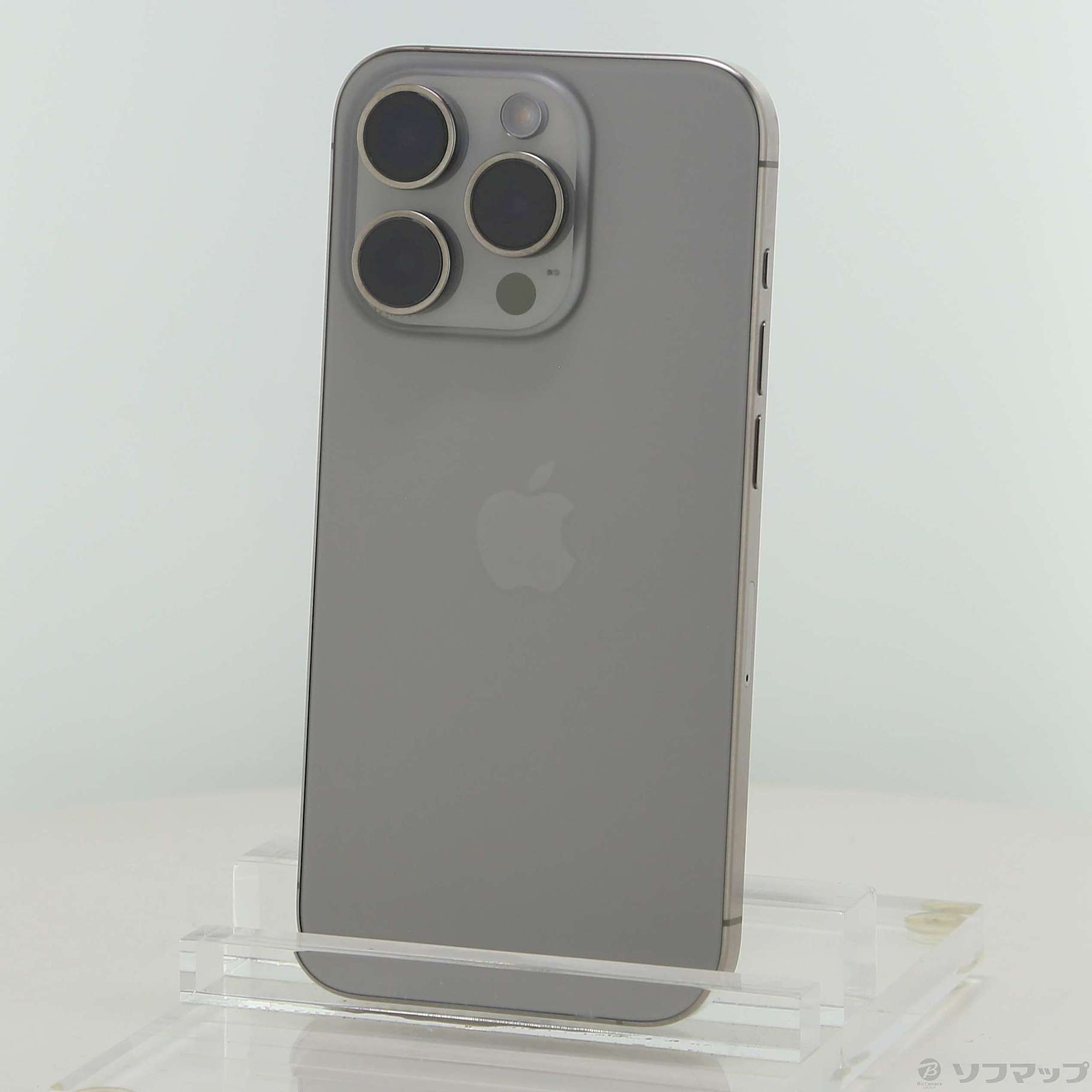中古品〕 iPhone15 Pro 256GB ナチュラルチタニウム MTUF3J／A SIM