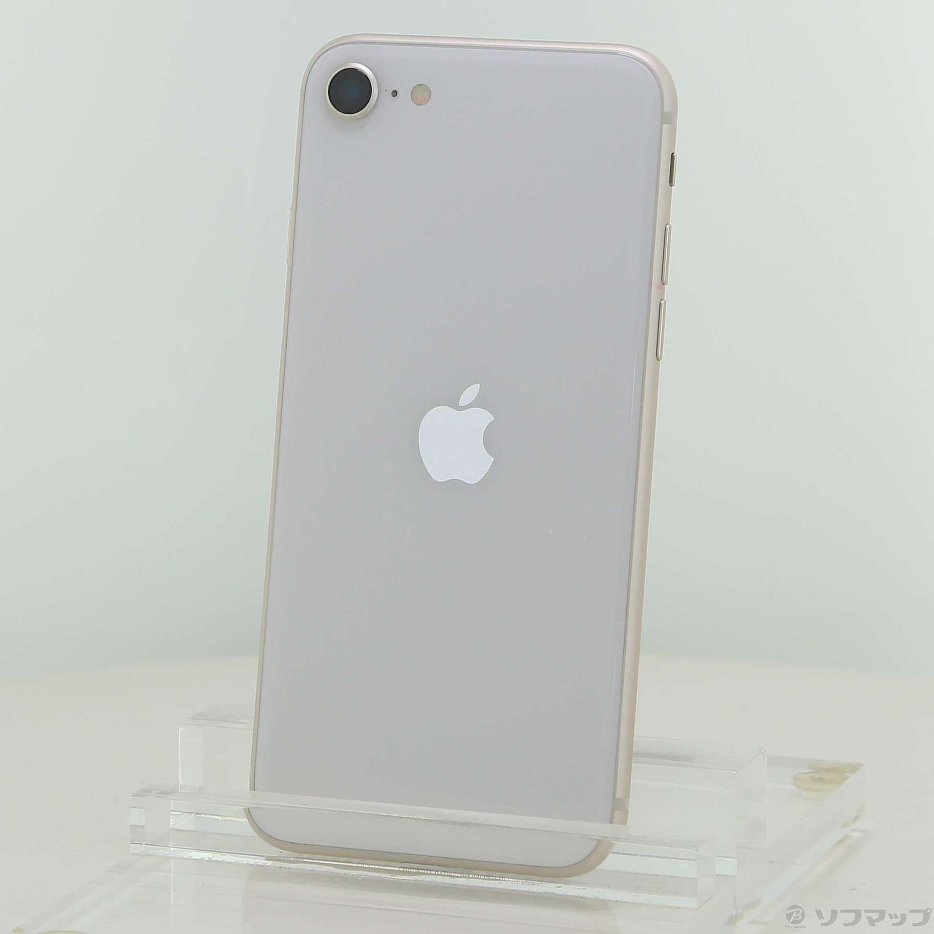 中古】iPhone SE 第3世代 64GB スターライト MMYD3J／A SIMフリー 