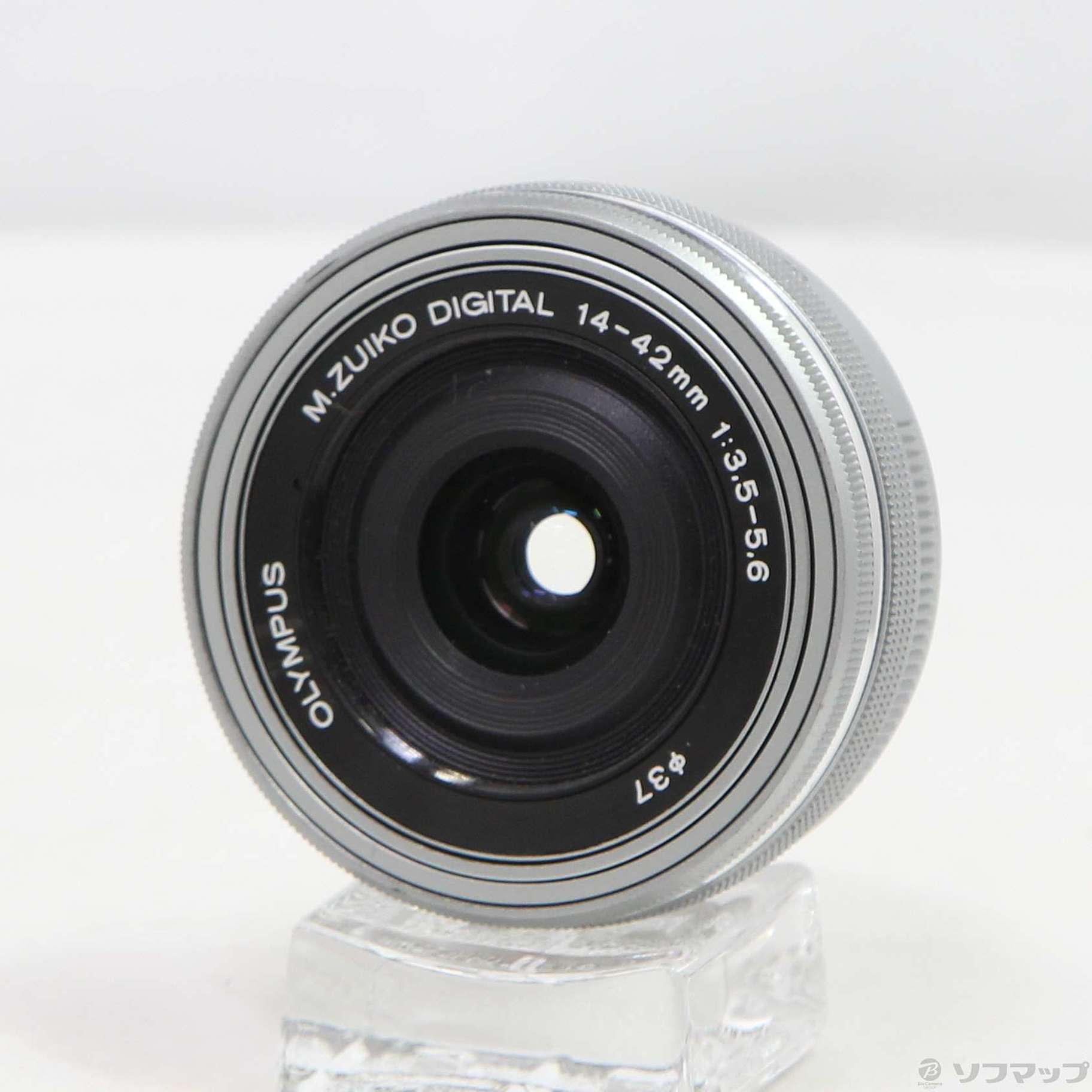 中古】M.ZUIKO DIGITAL ED 14-42mm F3.5-5.6 EZ シルバー (μ4／3