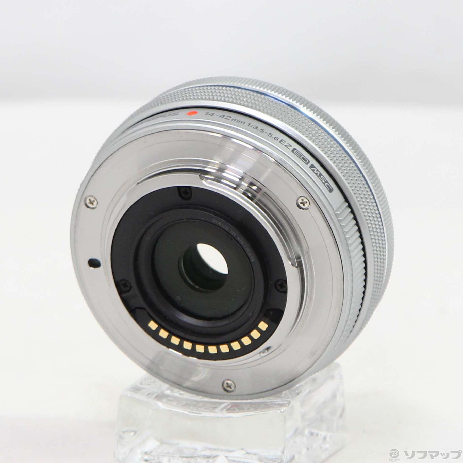 中古】M.ZUIKO DIGITAL ED 14-42mm F3.5-5.6 EZ シルバー (μ4／3