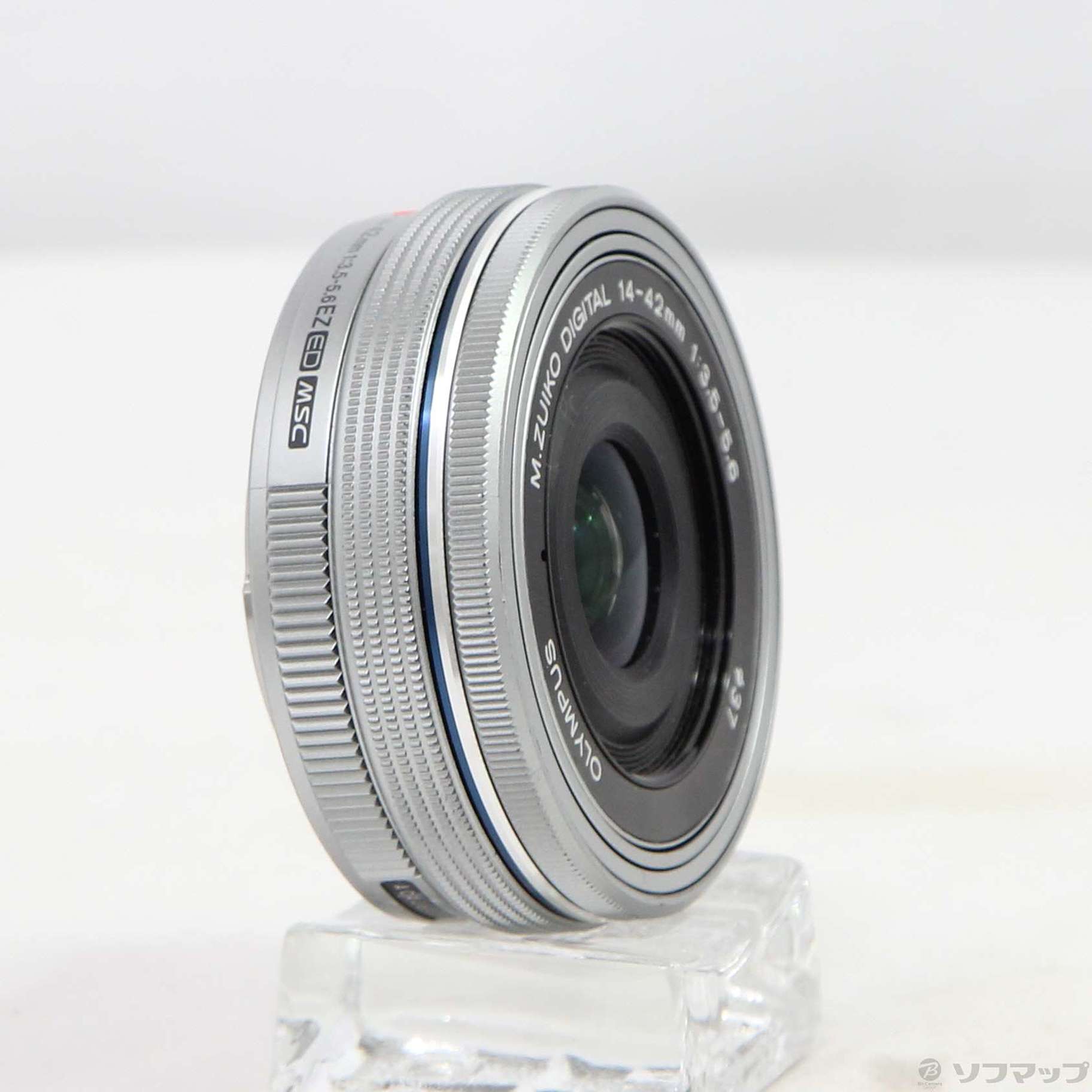 中古】M.ZUIKO DIGITAL ED 14-42mm F3.5-5.6 EZ シルバー (μ4／3