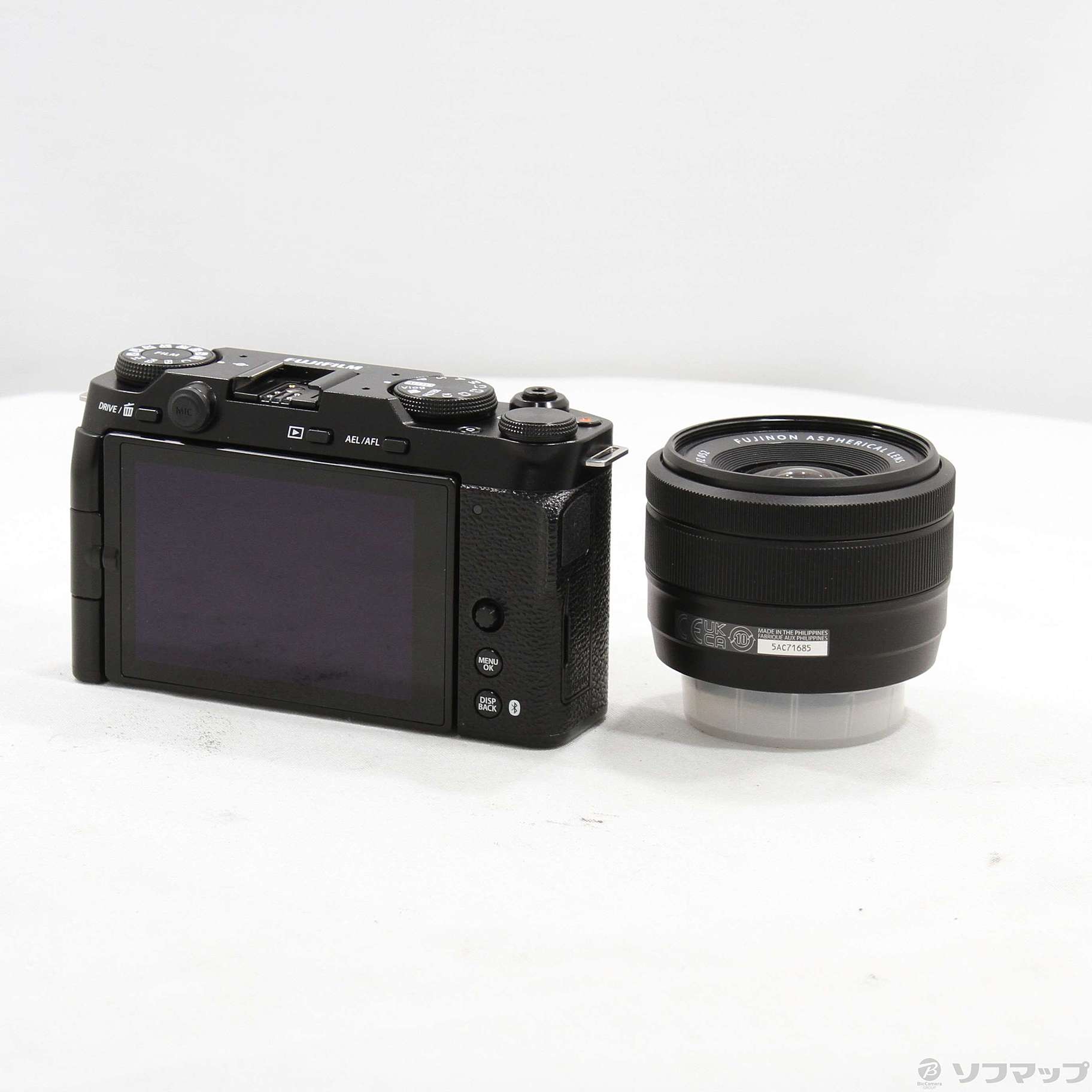 中古】FUJIFILM X-M5 XC15-45mmレンズキット ブラック [2133074816685