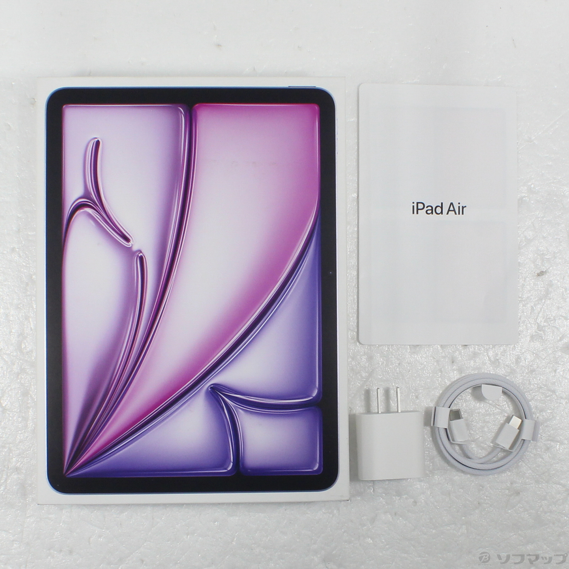 中古】iPad Air 11インチ(M3) 256GB パープル MCA64J／A Wi-Fi