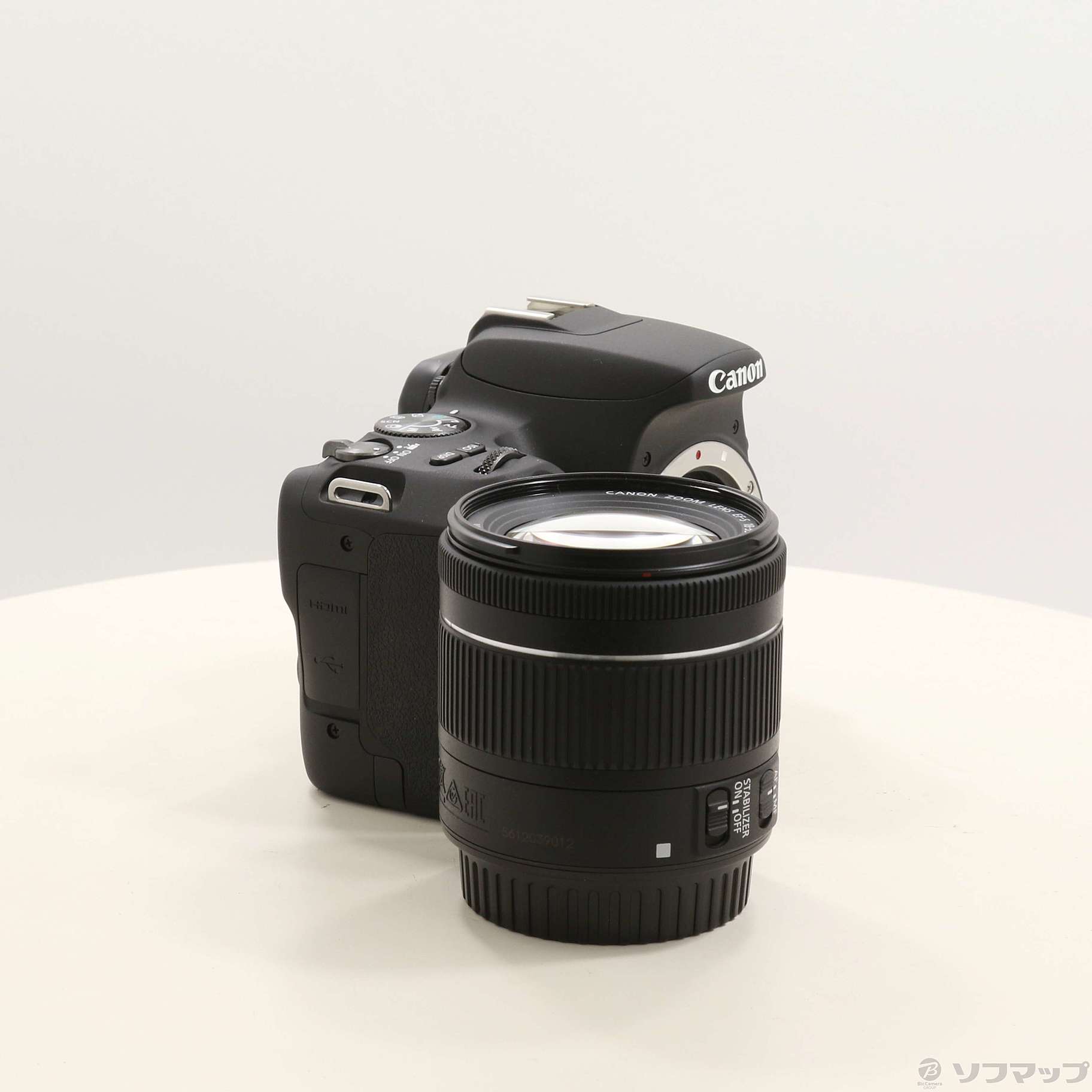 中古品〕 EOS Kiss X9 ブラック EF-S18-55 IS STM レンズキット｜の