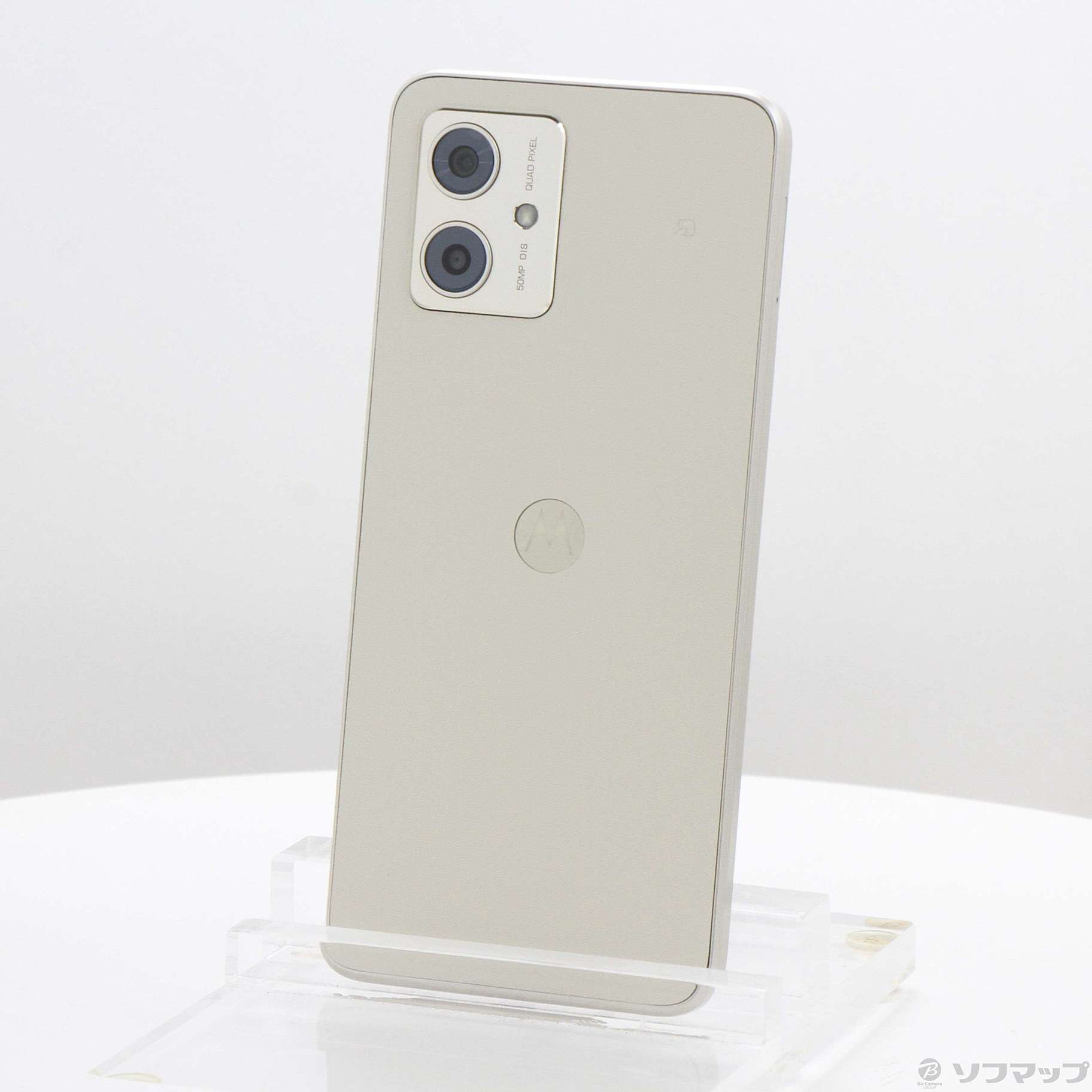 中古品〕 moto g64y 5G 128GB バニラクリーム MOSAG3 Y!mobile SIM