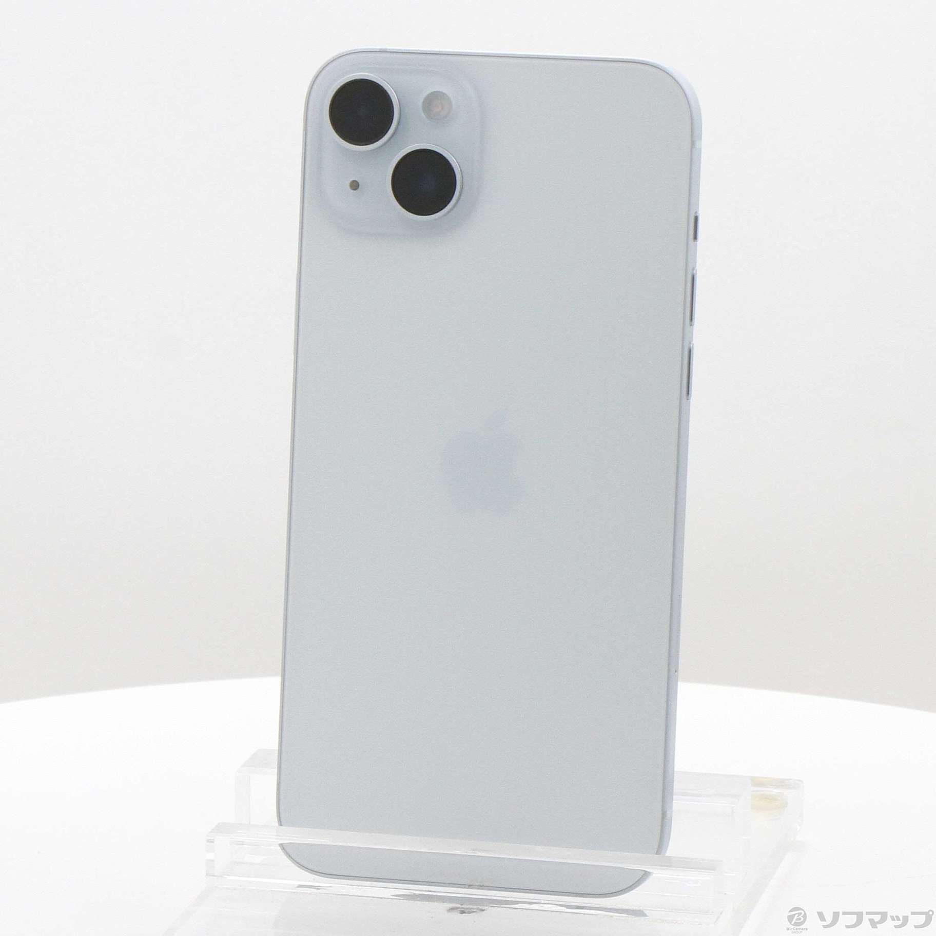中古】iPhone15 Plus 256GB ブルー MU0N3J／A SIMフリー 