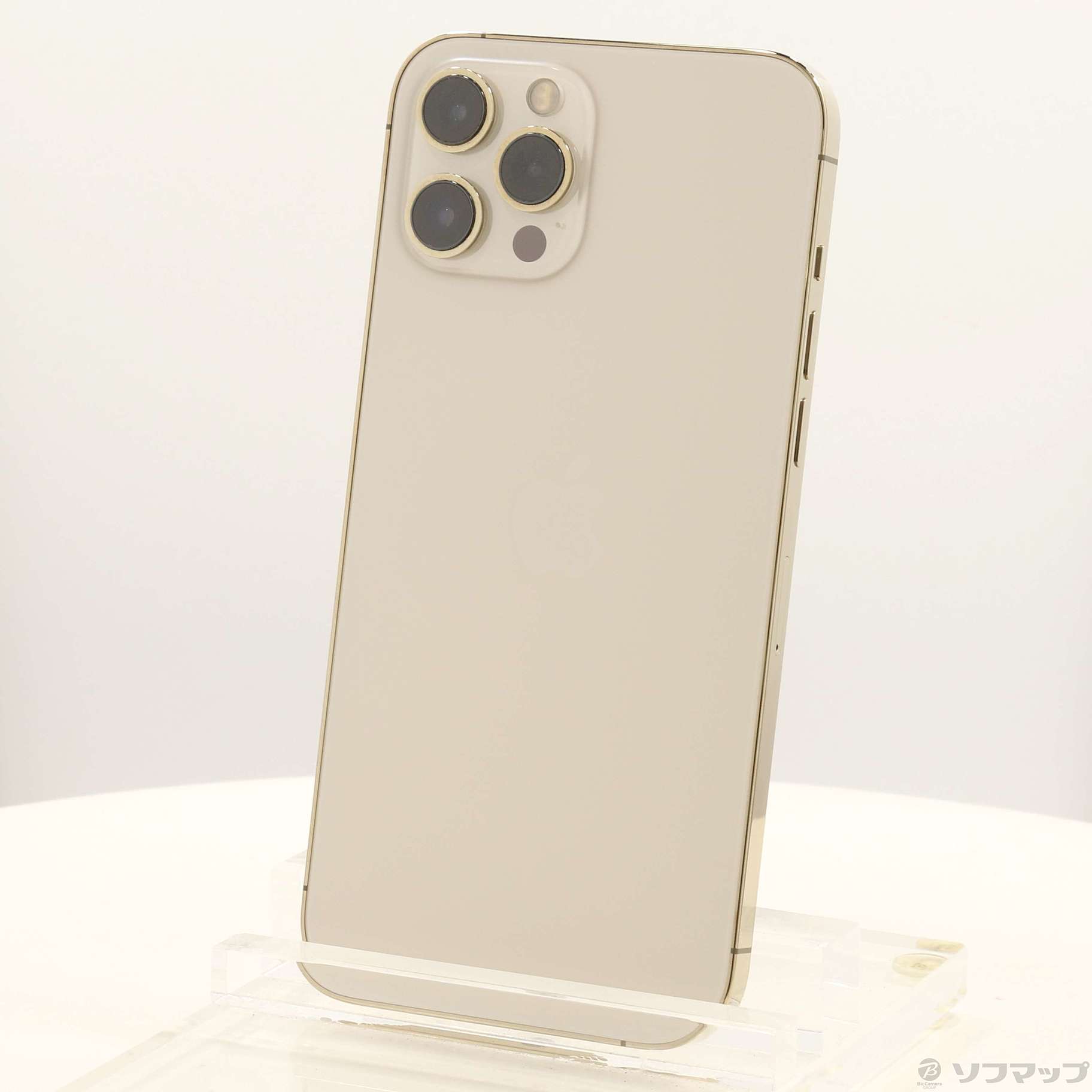 中古】iPhone12 Pro Max 256GB ゴールド MGD13J／A SIMフリー 
