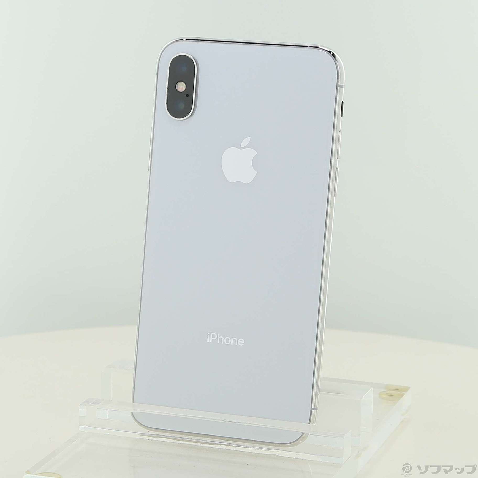 Apple iPhone X シルバー　64GB (MQAY2J/A) 中古】iPhoneX 64GB シルバー MQAY2J／A SIMフリー [2133075069189