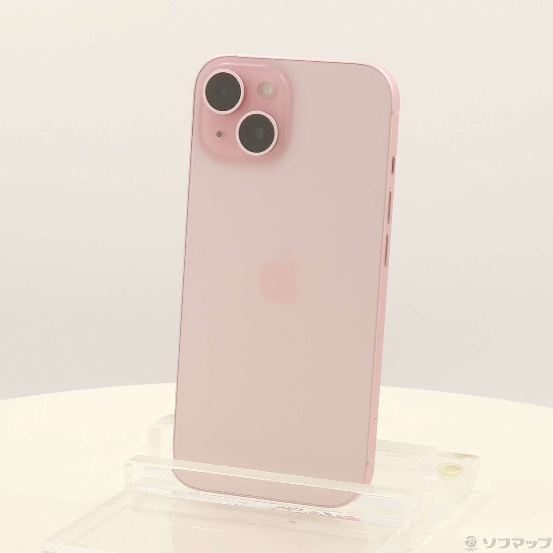 中古】iPhone15 128GB ピンク MTMJ3J／A SIMフリー [2133075073049 
