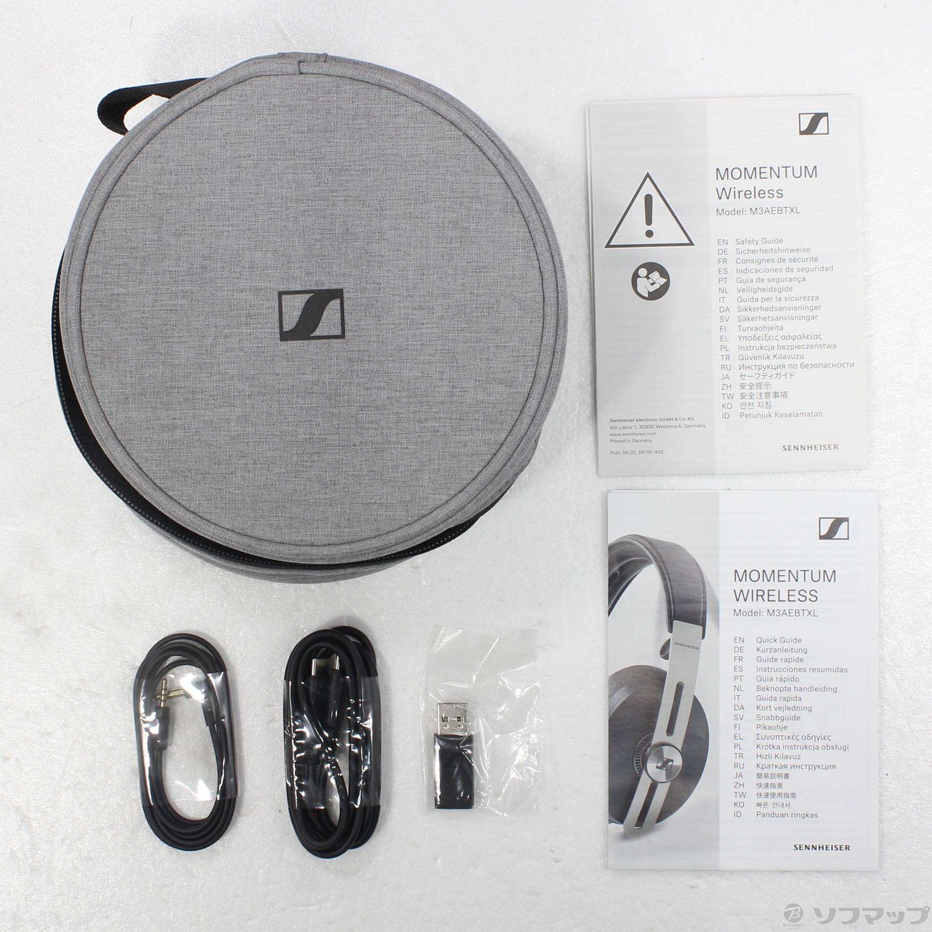 中古】MOMENTUM Wireless ブラック M3AEBTXL-BLACK [2133075153369