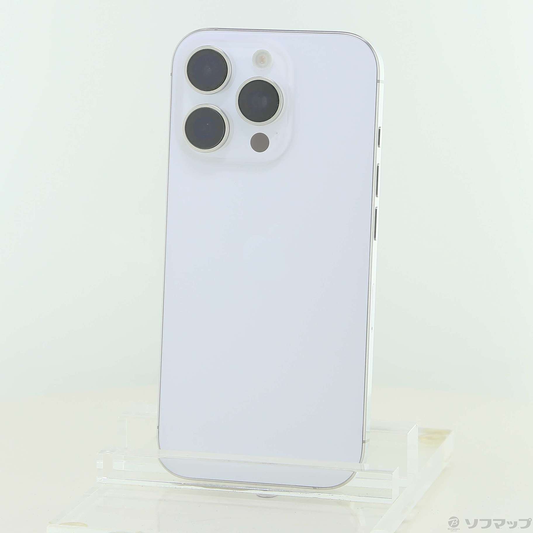 中古】iPhone16 Pro 128GB ホワイトチタニウム MYMW3J／A SIMフリー 