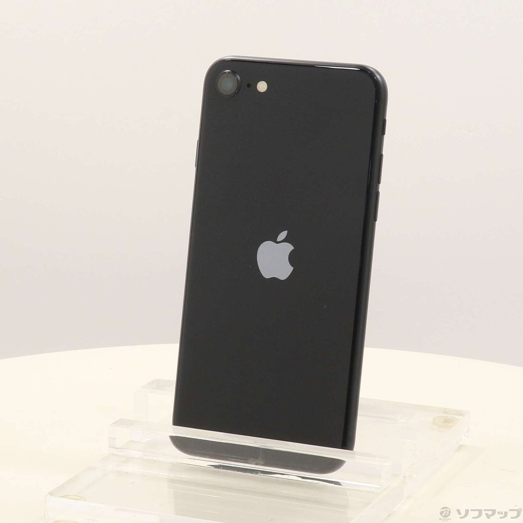 中古】iPhone SE 第3世代 128GB ミッドナイト MMYF3J／A SIMフリー 