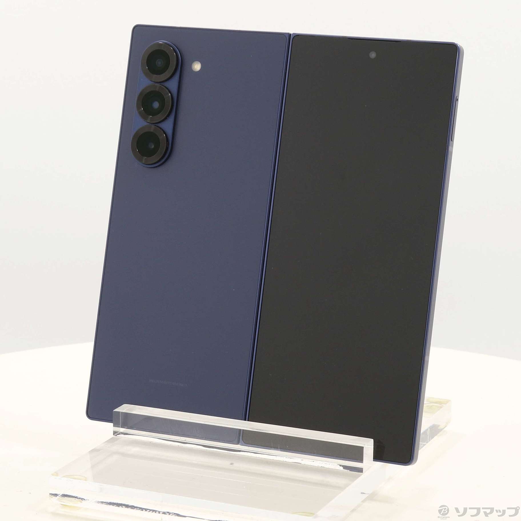 中古】Galaxy Z Fold6 256GB ネイビー SM-F956QDBASJP SIMフリー ［7.6 