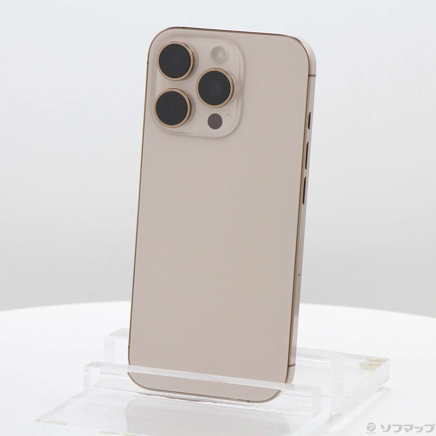 iPhone 16 Pro 128GB SIMフリー [デザートチタニウム] 中古(白ロム