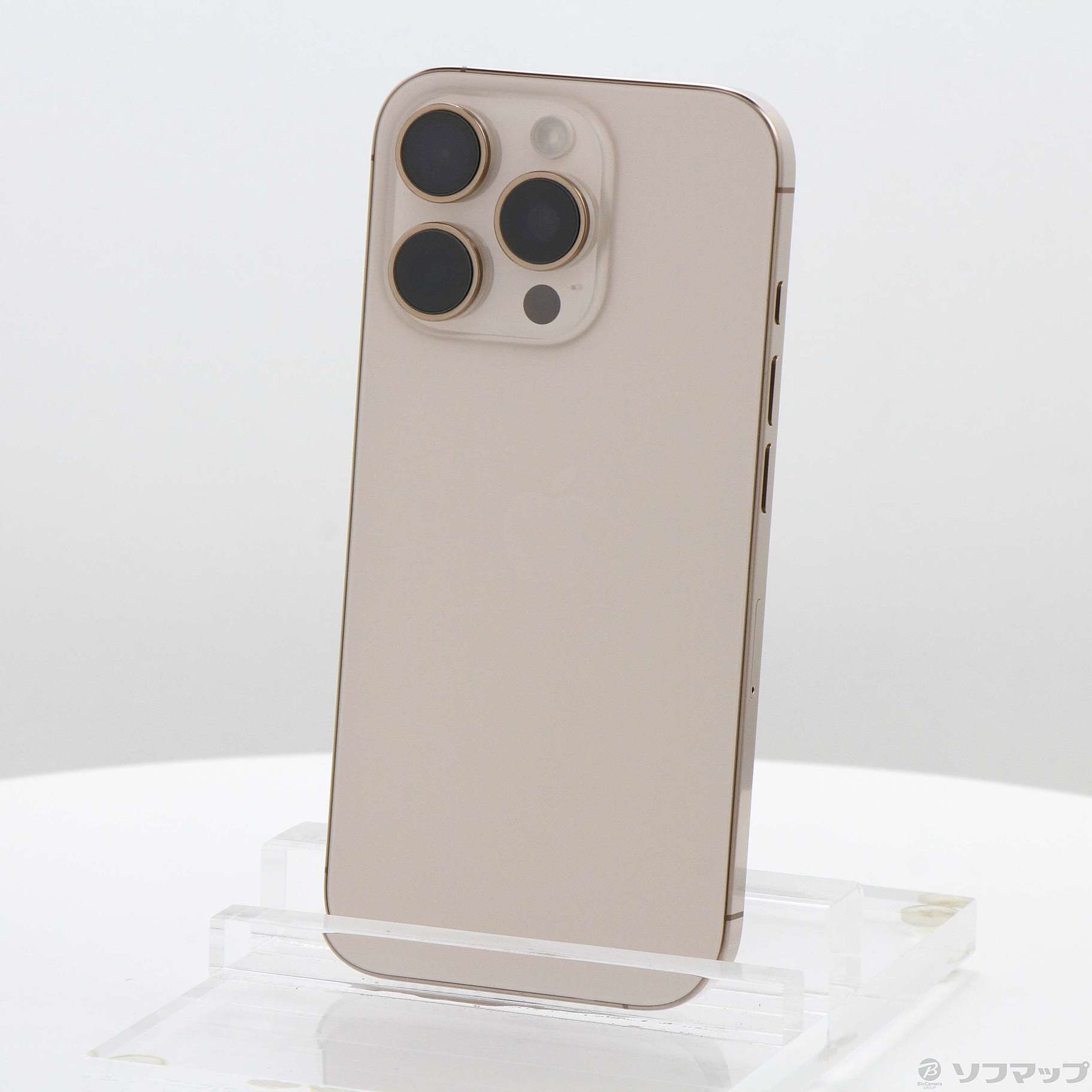iPhone 16 Pro 128GB SIMフリー [デザートチタニウム] 中古(白ロム