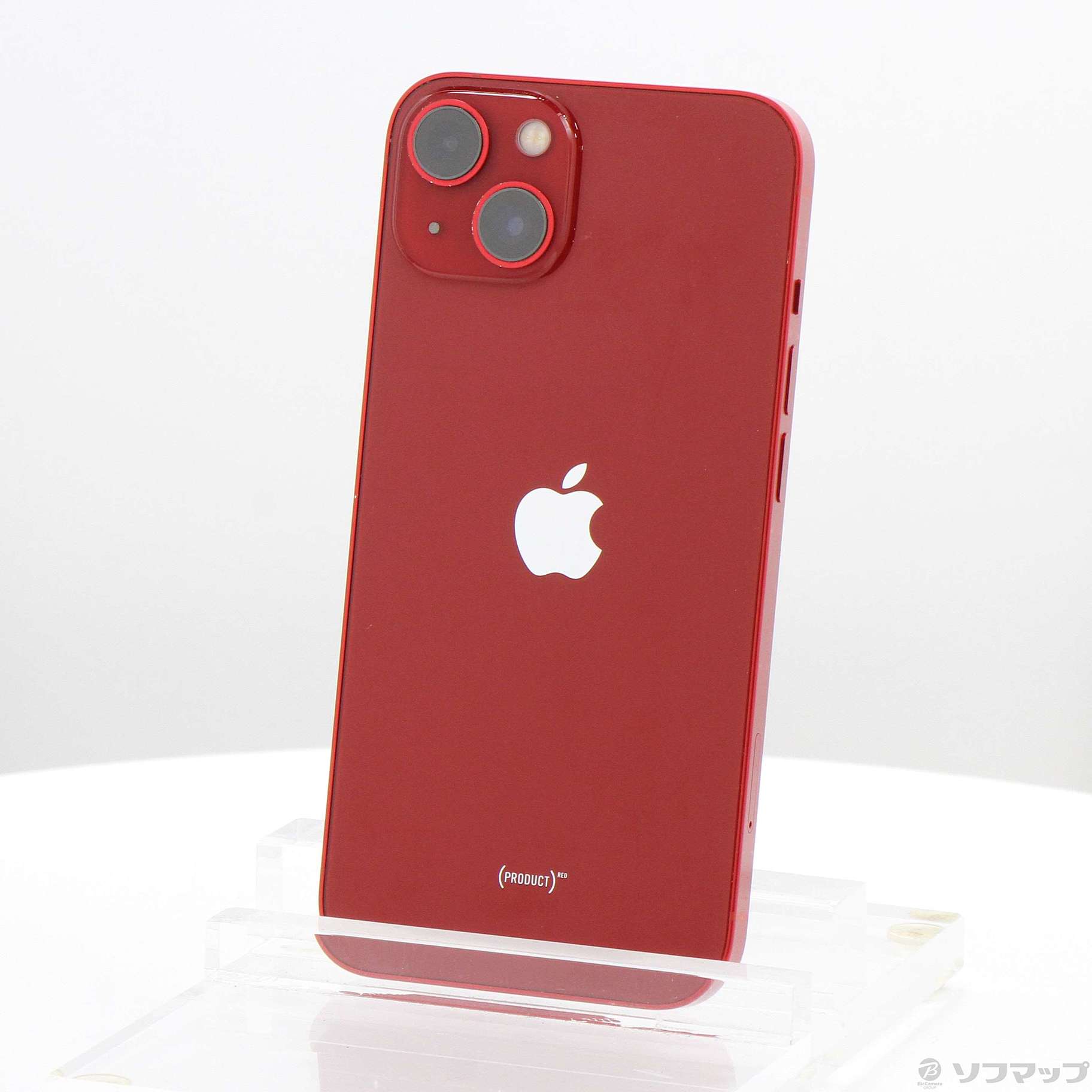 中古】iPhone13 128GB プロダクトレッド MLNF3J／A SIMフリー
