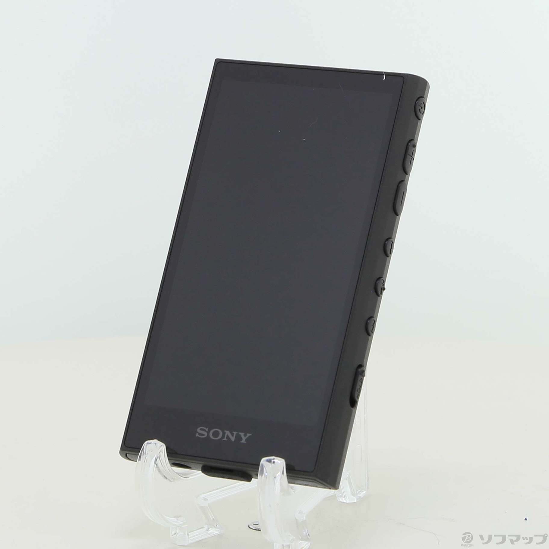 中古】WALKMAN A300シリーズ メモリ64GB+microSD ブラック NW-A307(B