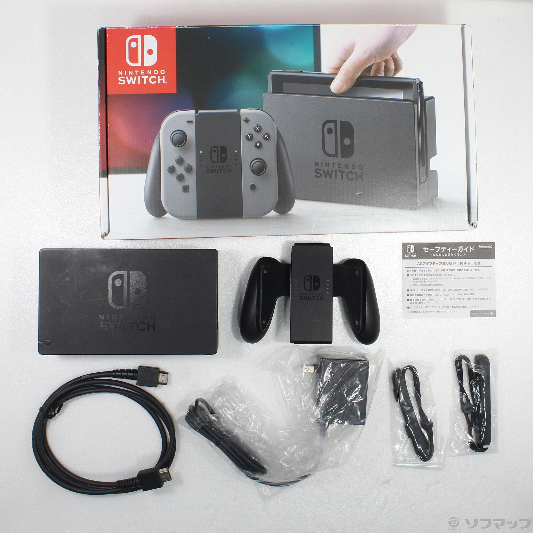 中古品〕 Nintendo Switch Joy-Con (L) ／ (R) グレー｜の通販は
