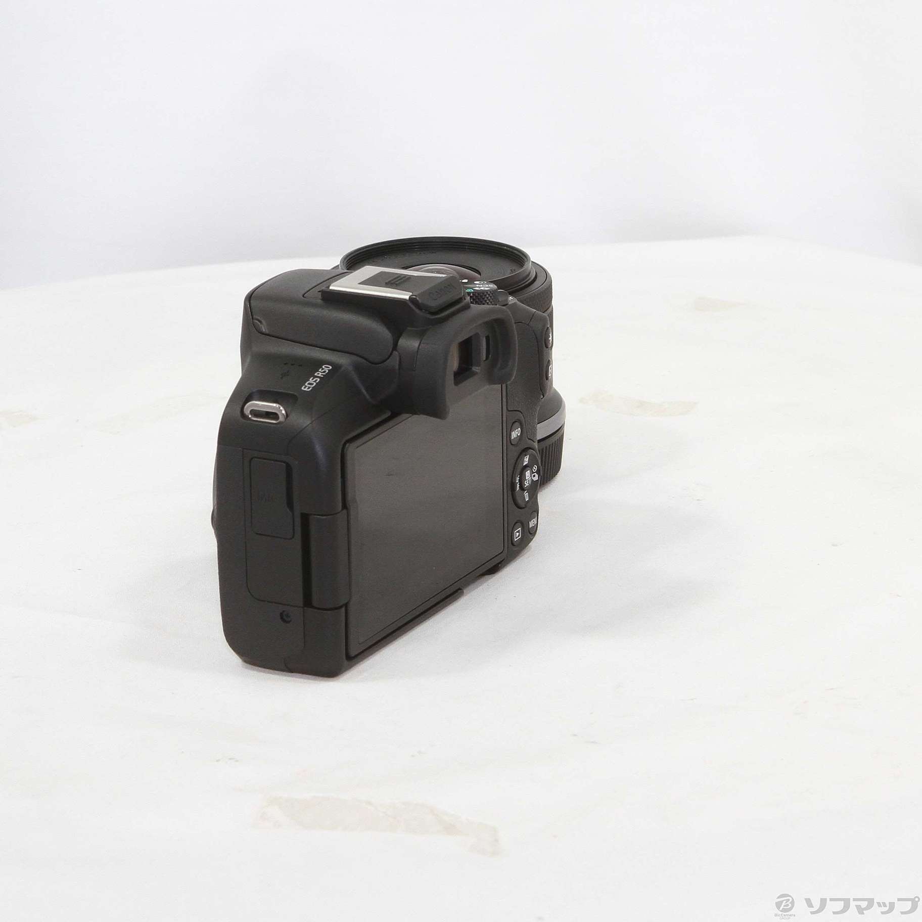 中古】EOS R50 RF-S18-45 IS STM レンズキット ブラック