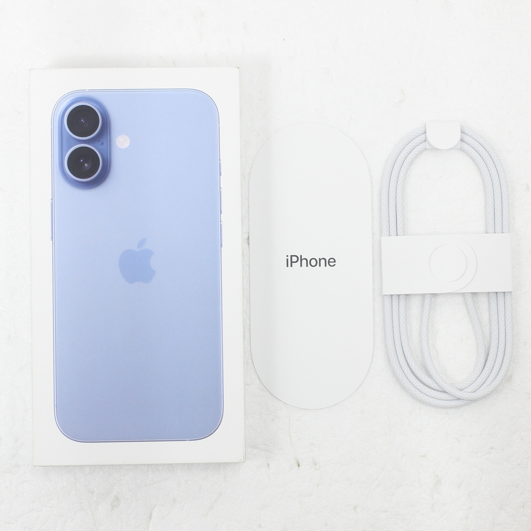 中古】iPhone17 256GB ミストブルー MG694J／A SIMフリー