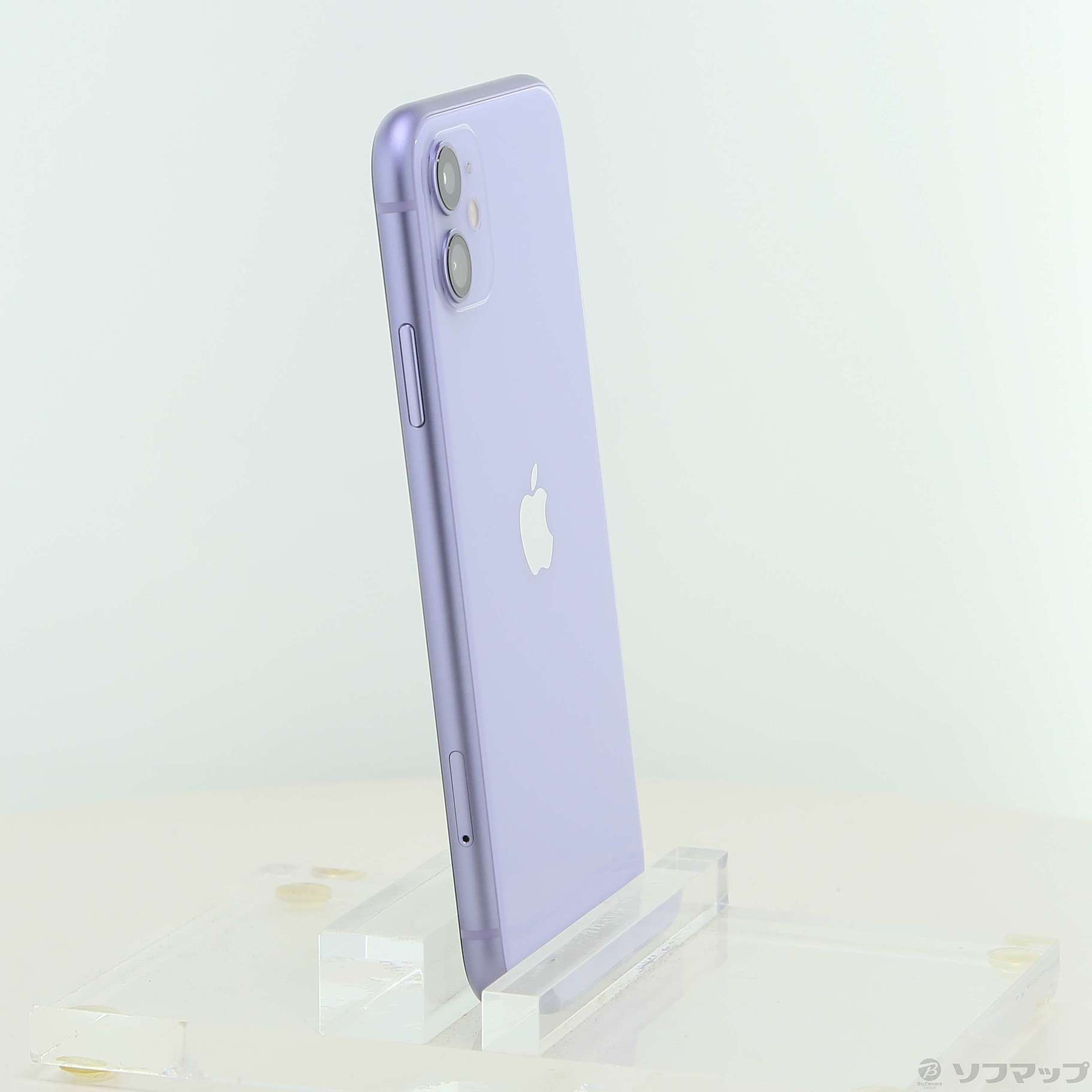 中古】iPhone11 64GB パープル NWLX2J／A SIMフリー [2133075374030