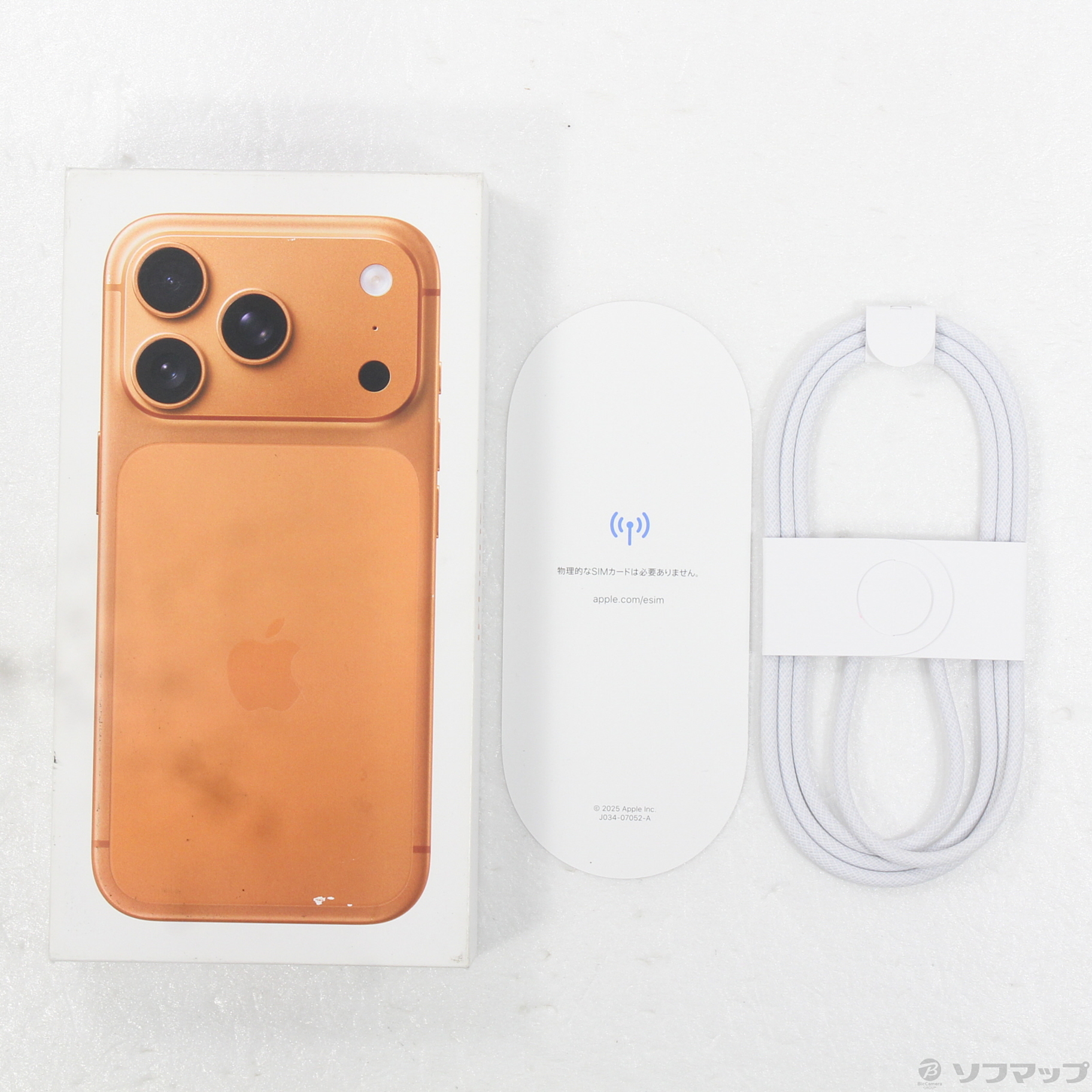 中古品〕 iPhone17 Pro 256GB コズミックオレンジ MG864J／A SIMフリー