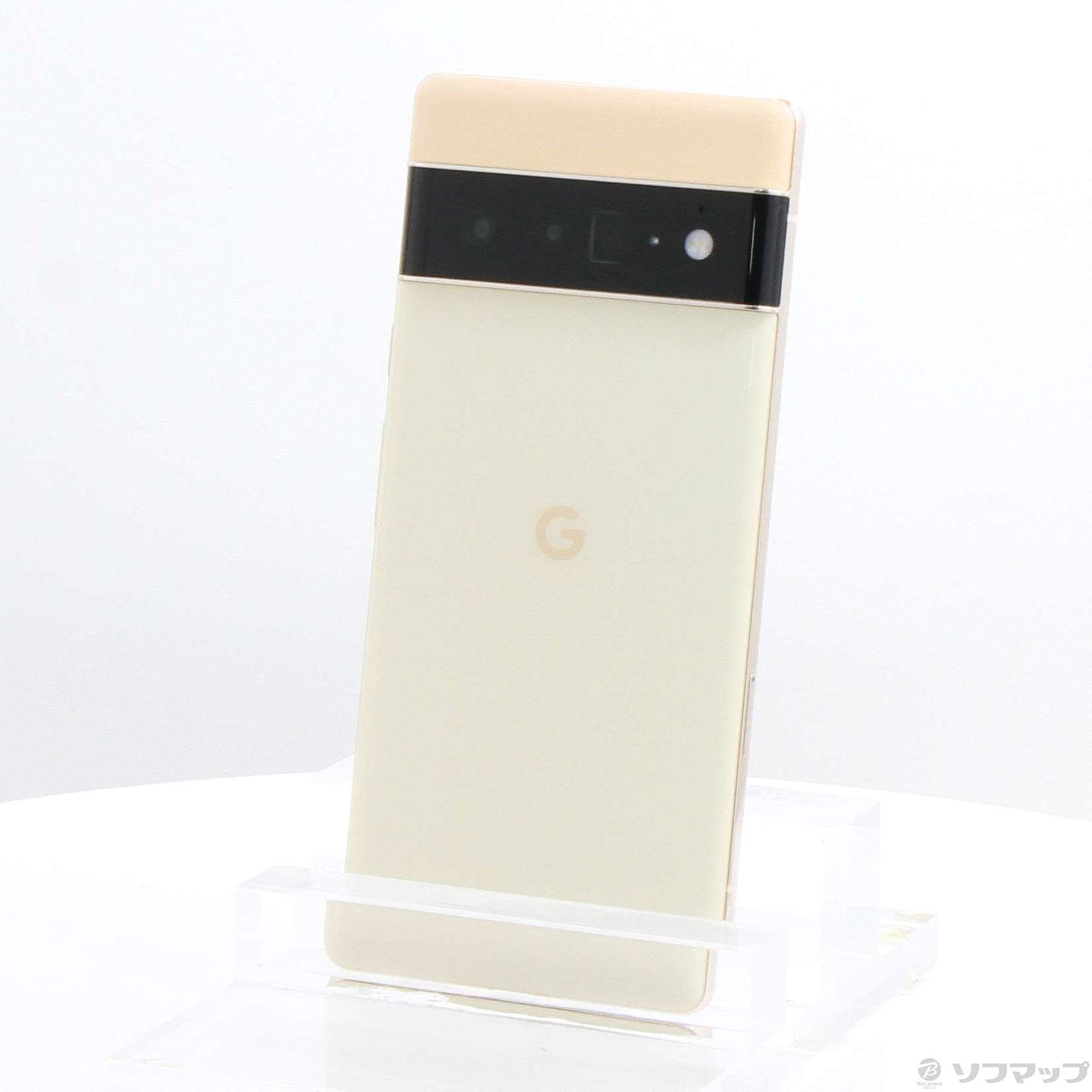 中古品〕 Google Pixel 6 Pro 128GB ソータサニー GF5KQ SIMフリー｜の
