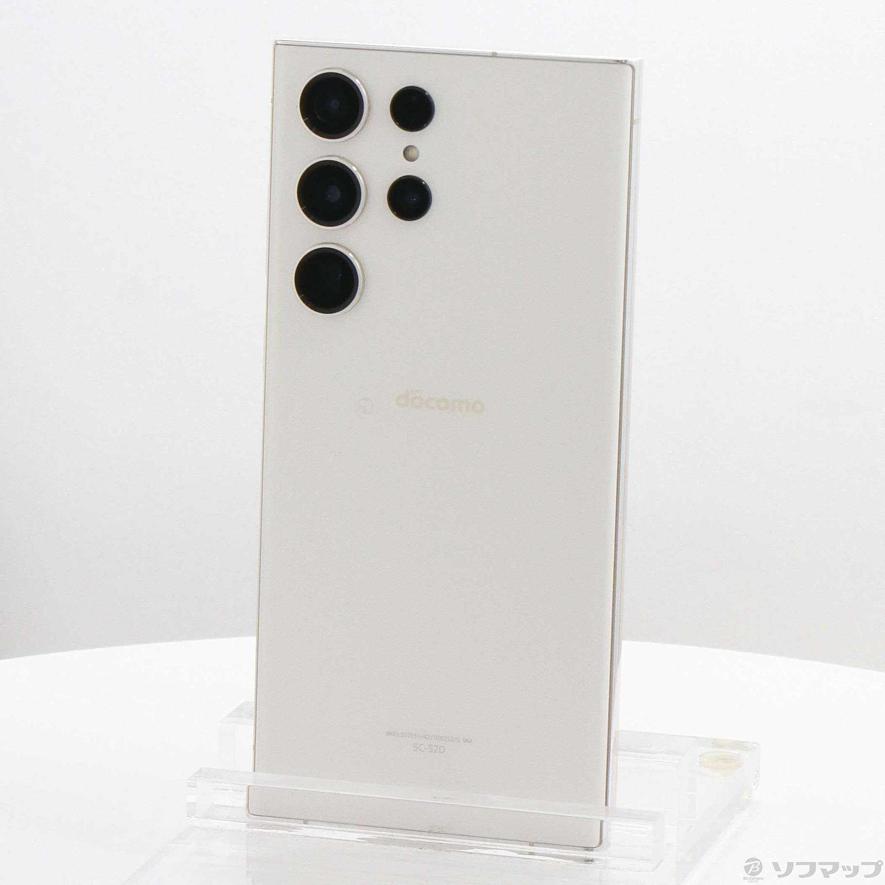 中古品〕 Galaxy S23 Ultra 256GB クリーム SC-52D docomo SIMフリー