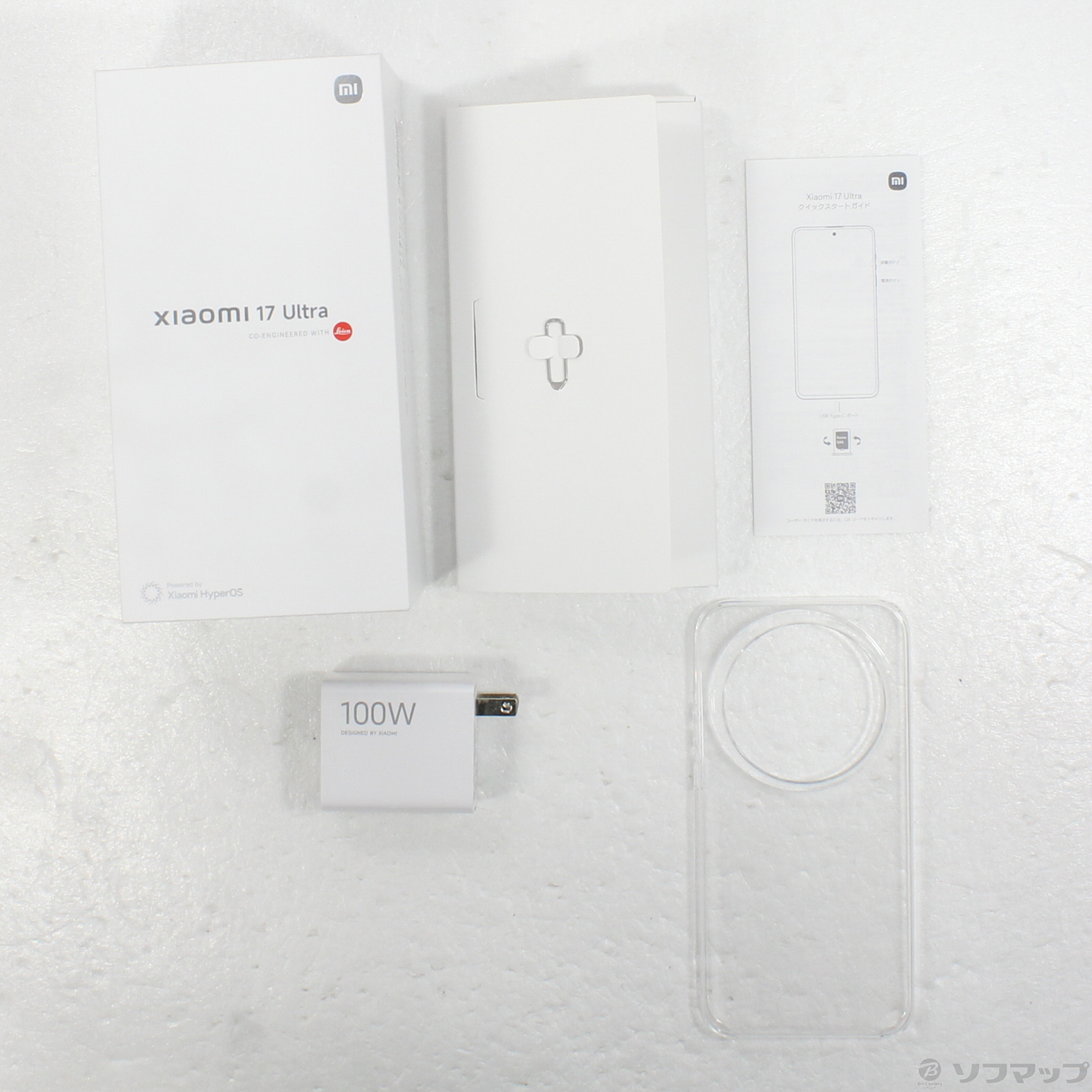 中古】Xiaomi 17 Ultra 512GB ホワイト MZB0MR4JP SIMフリー