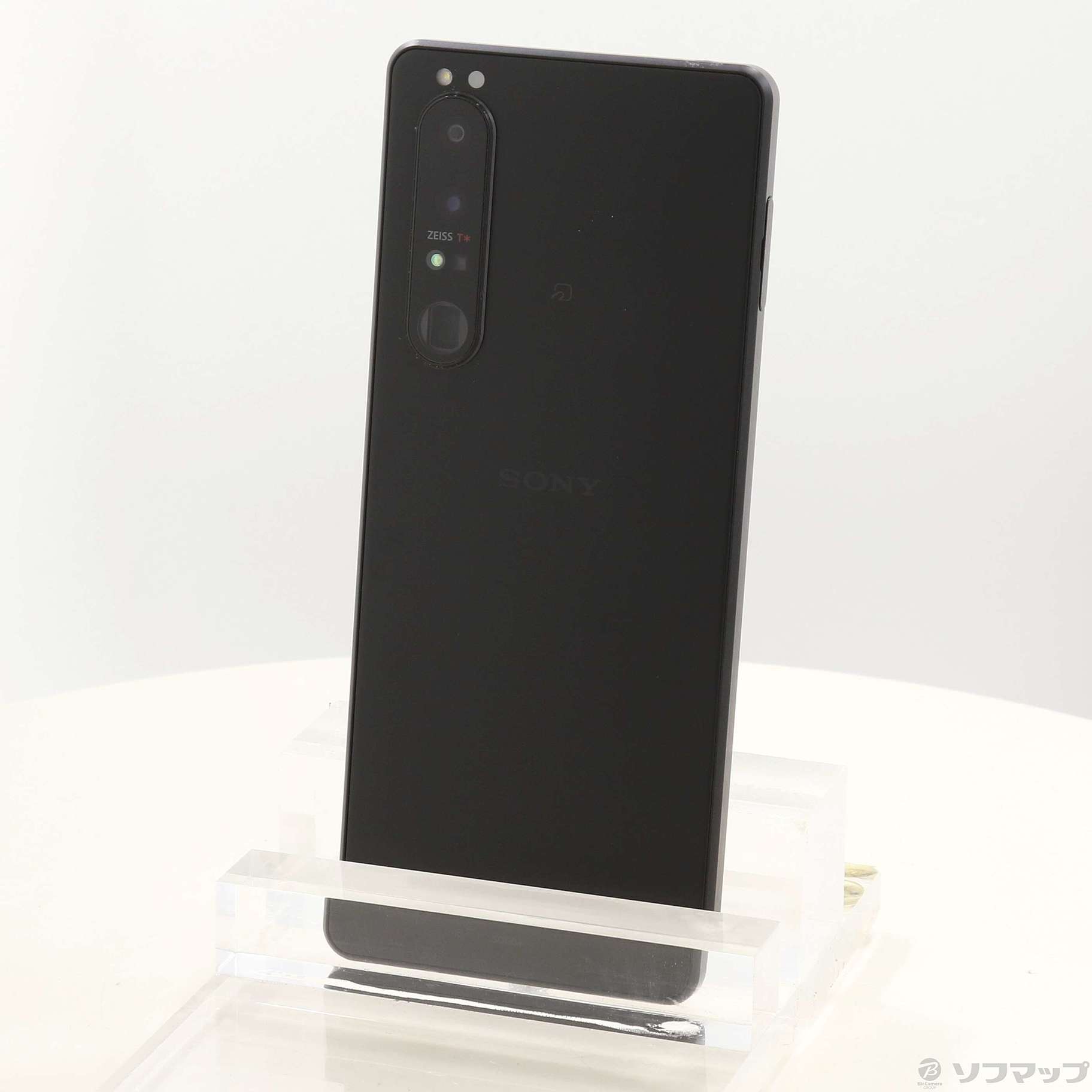 中古品〕 Xperia 1 III 256GB フロストブラック SOG03 auロック解除SIM
