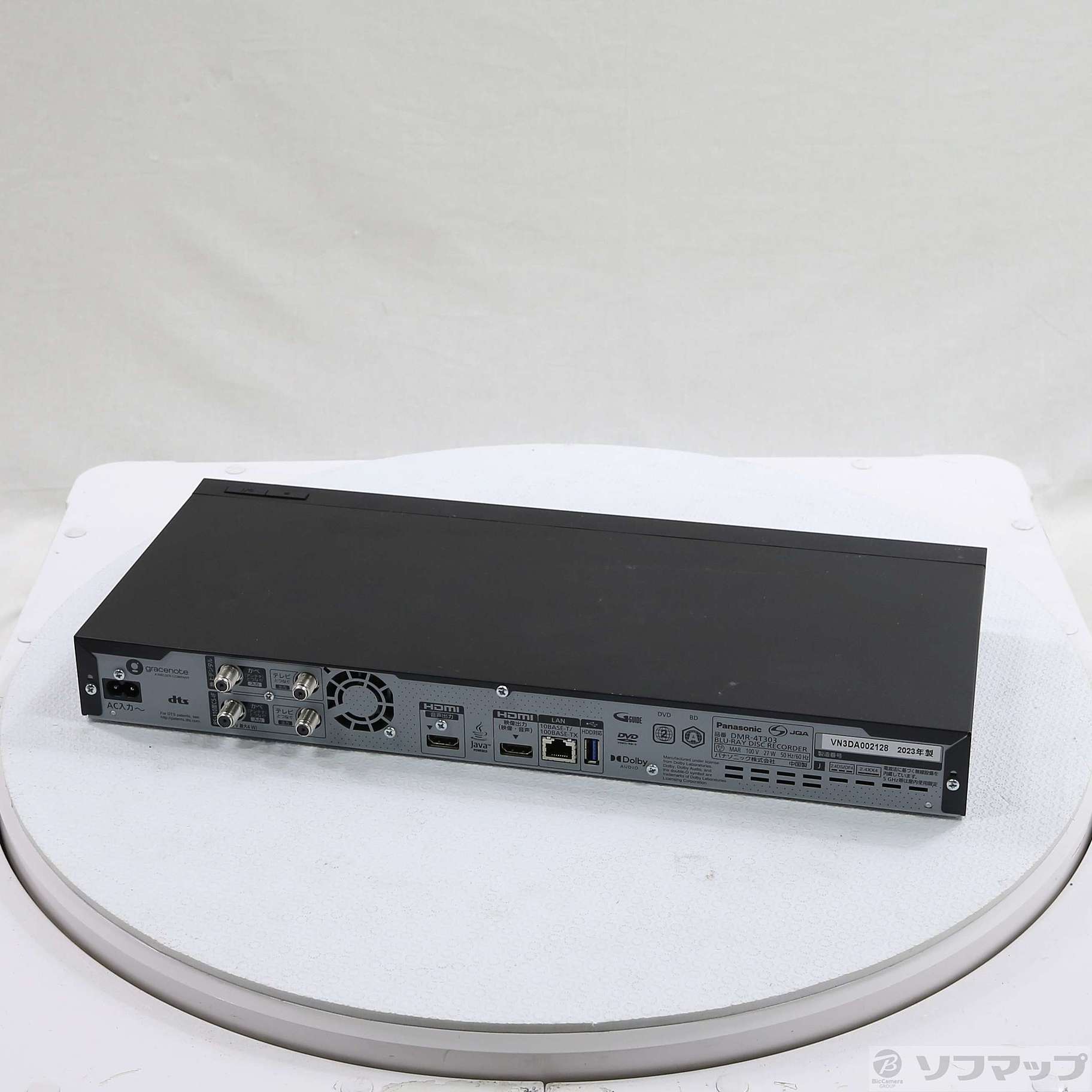 【新品未開封品】Panasonic DMR-4T303J 3TB 4Kレコーダー 中古】〔中古品〕 ブルーレイレコーダー DIGA(ディーガ) DMR-4T303J