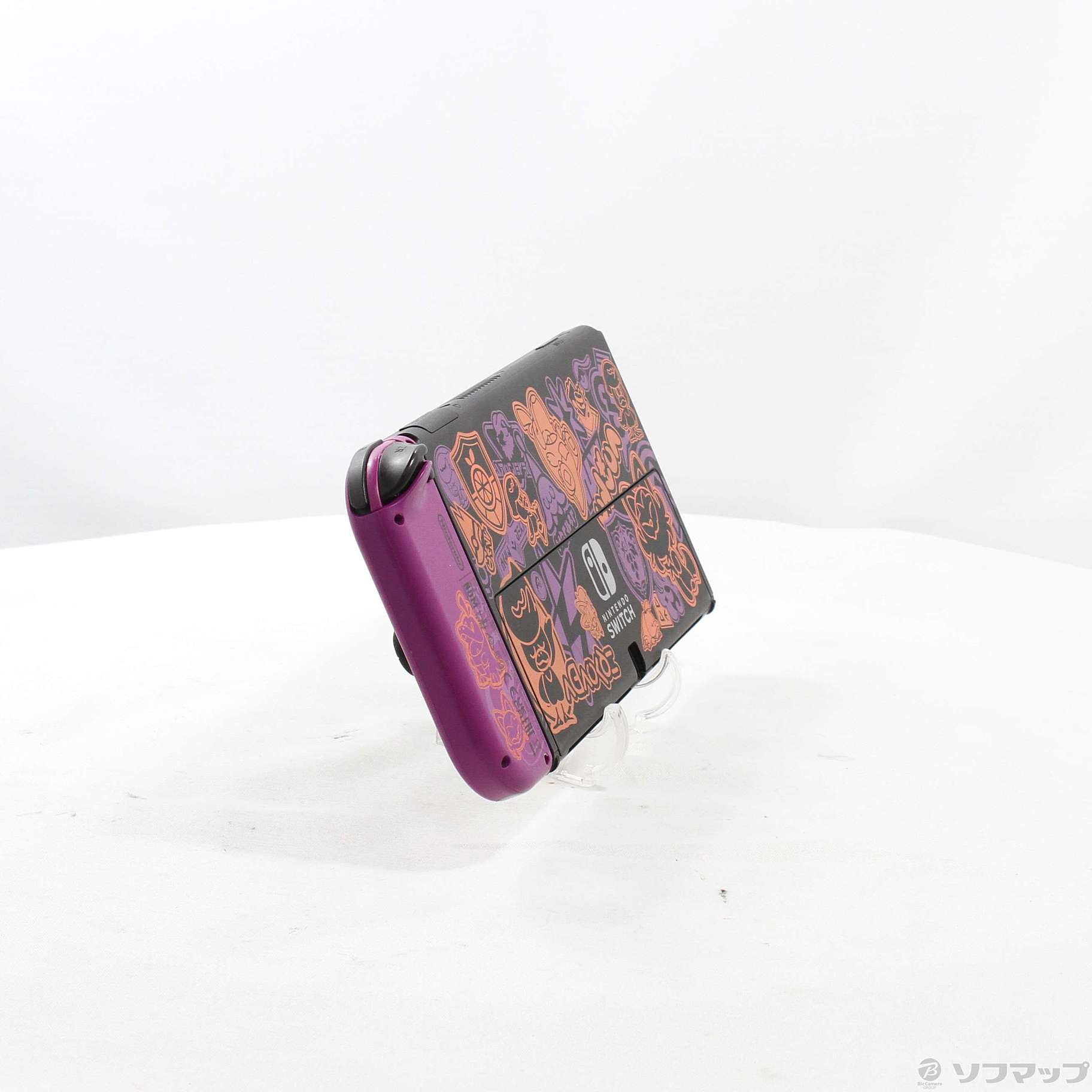 中古品〕 Nintendo Switch 有機ELモデル スカーレット・バイオレット