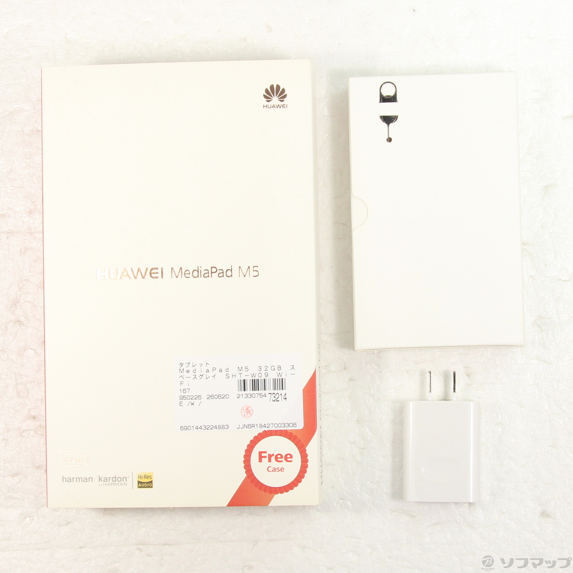中古品〕 MediaPad M5 32GB スペースグレイ SHT-W09 Wi-Fi｜の通販は