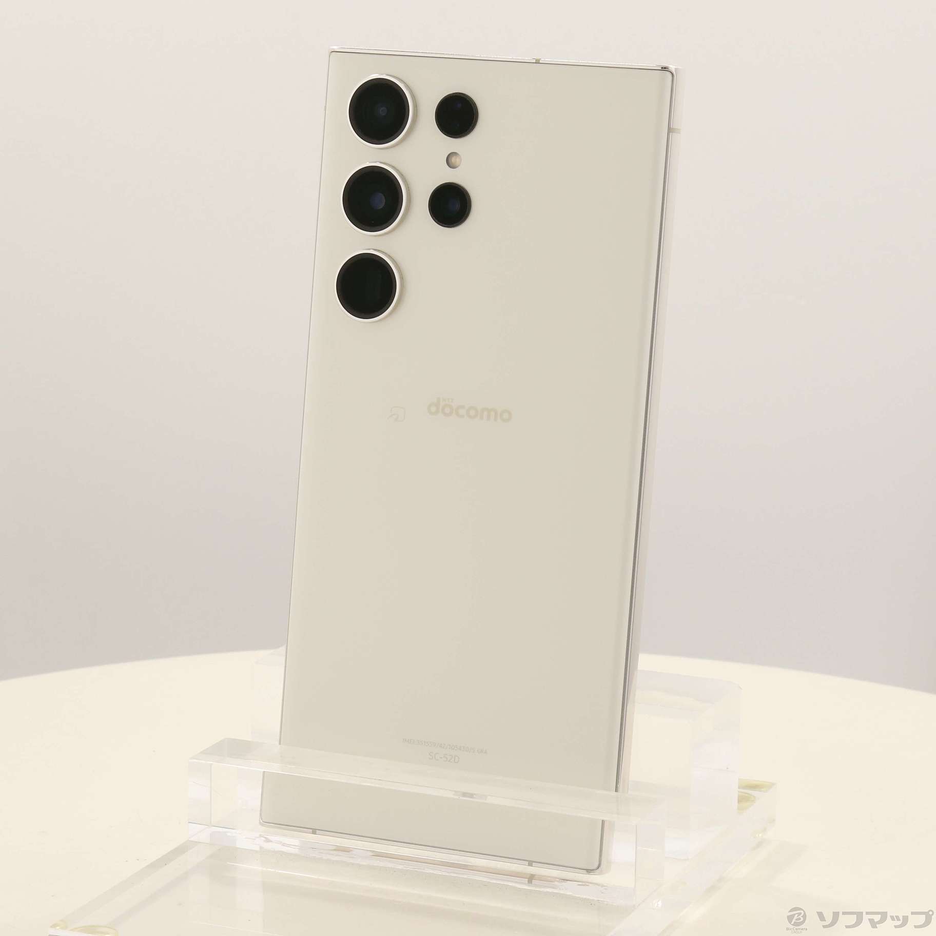 中古品〕 Galaxy S23 Ultra 256GB クリーム SC-52D docomo SIMフリー