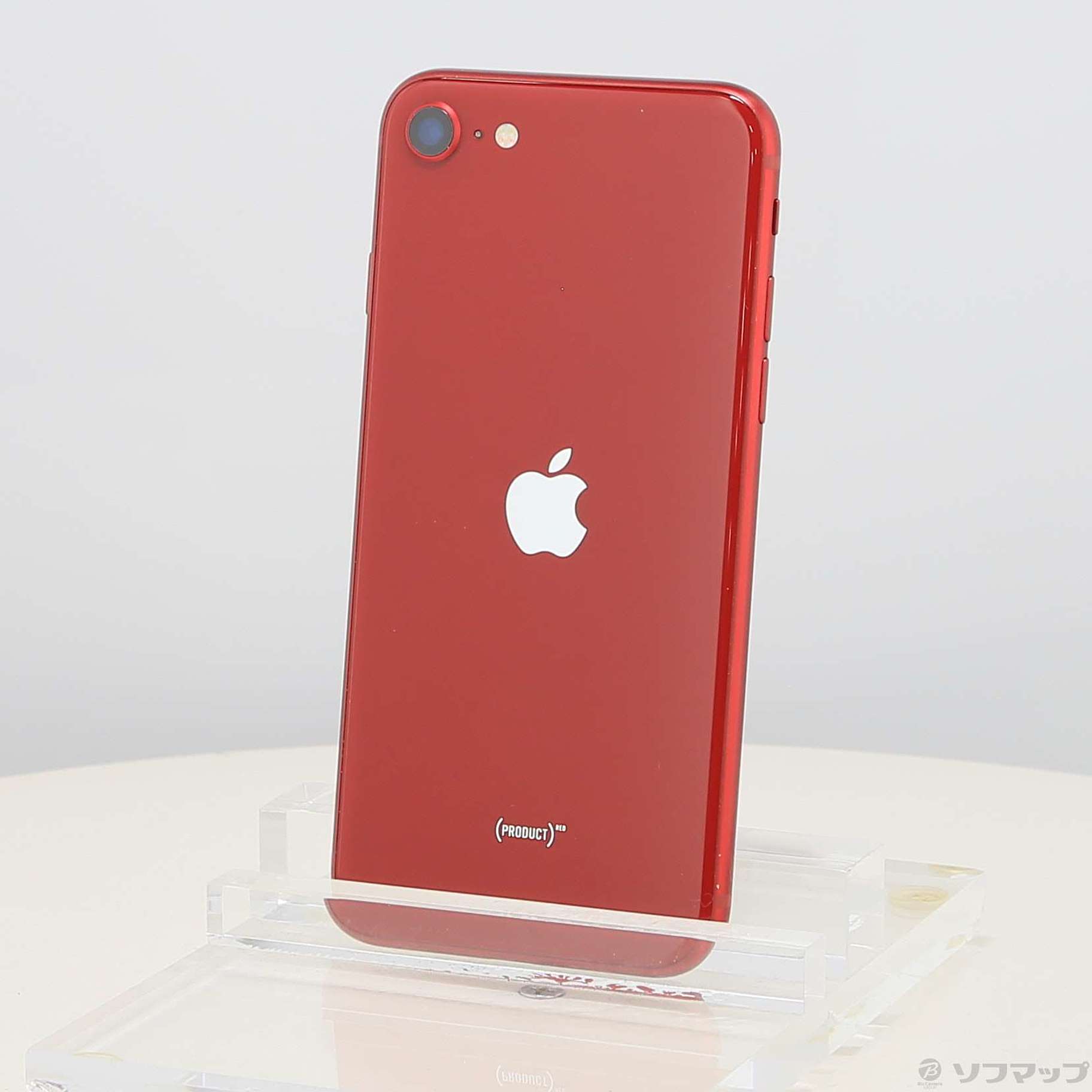 中古】iPhone SE 第3世代 64GB プロダクトレッド MMYE3J／A SIMフリー 