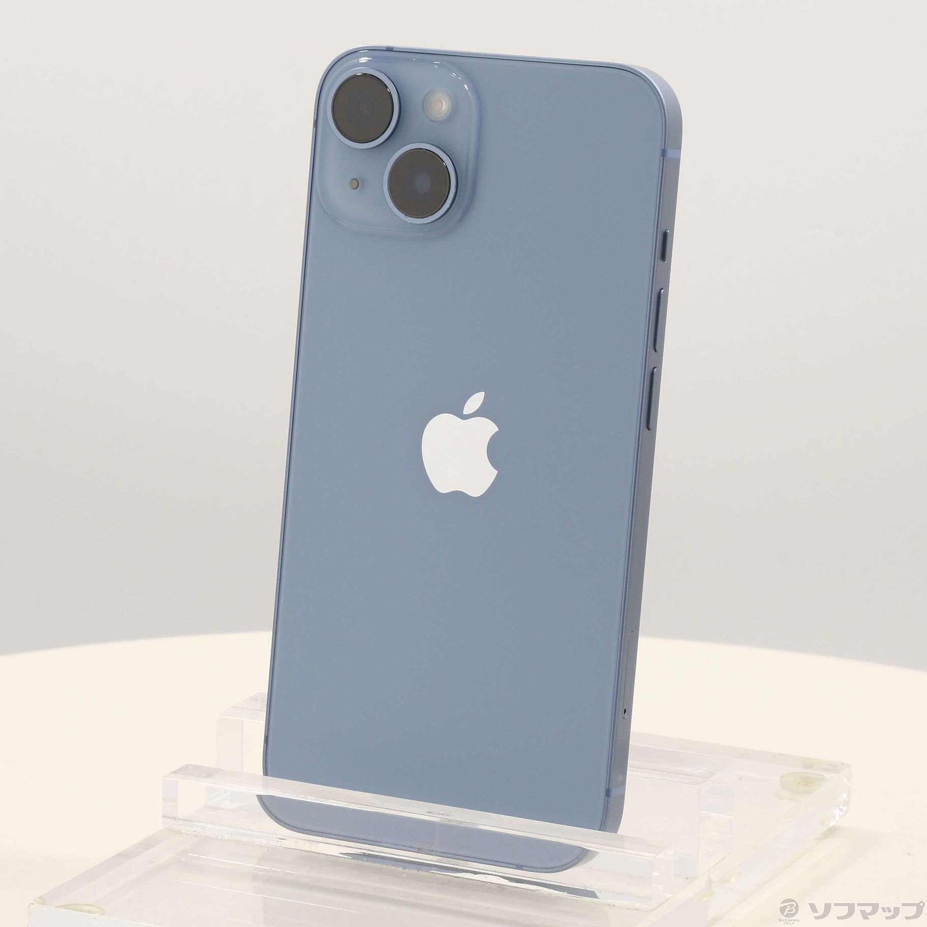 中古】iPhone14 128GB ブルー MPVJ3J／A SIMフリー [2133075605530
