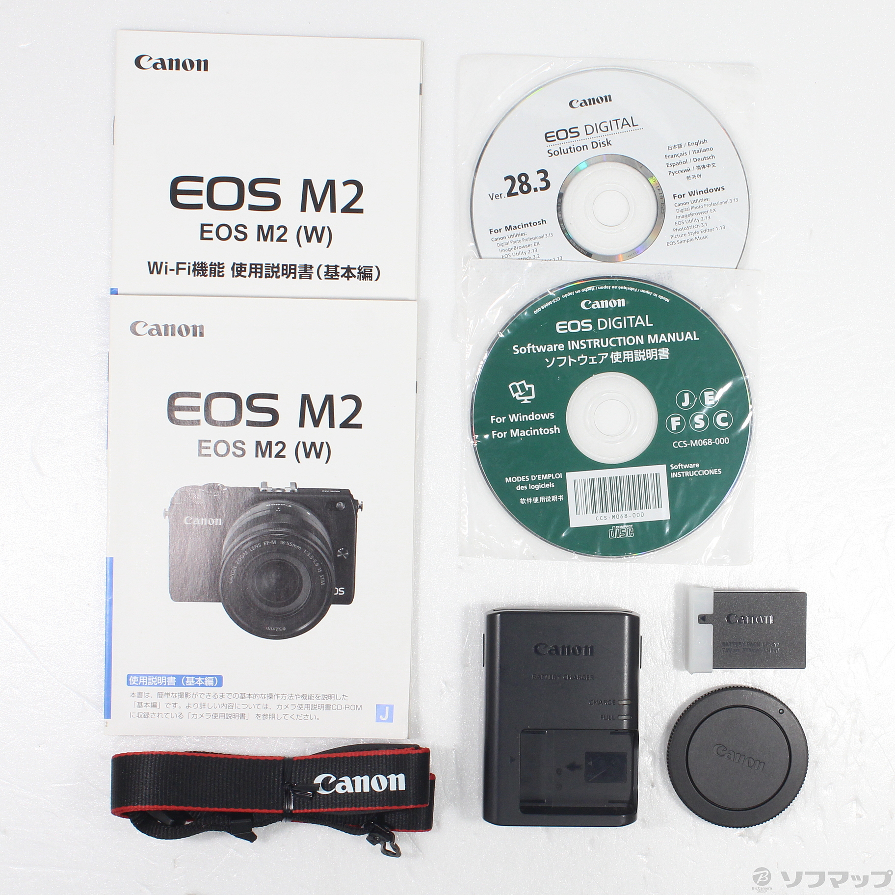 中古】EOS M2 ボディ ブラック (1800万画素／SDXC) [2133075637302