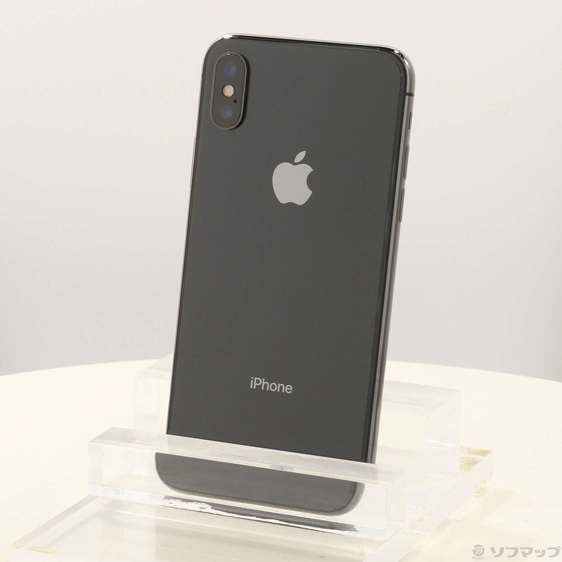 中古】iPhoneX 256GB スペースグレイ NQC12J／A SoftBank 
